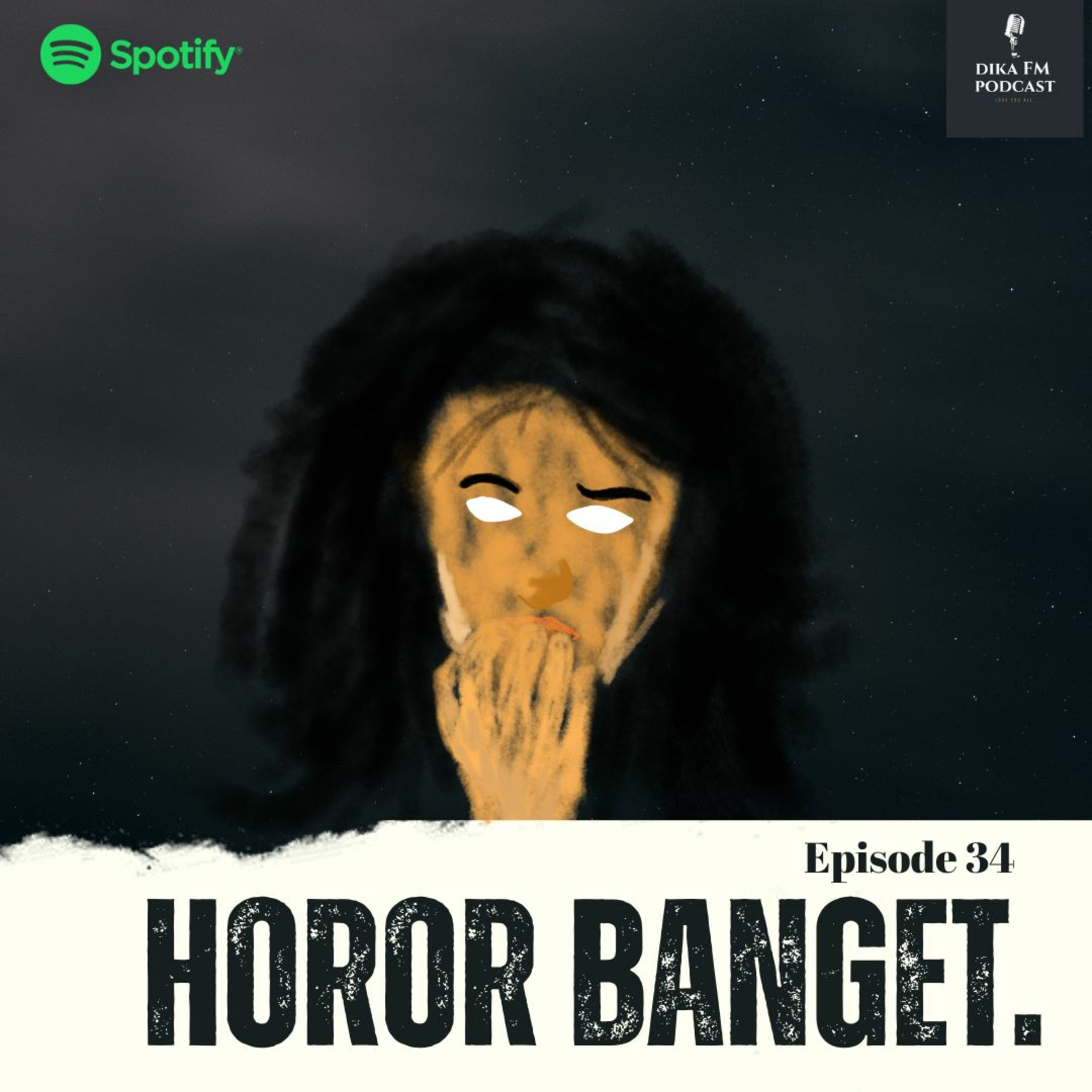 #34 CERITA HOROR PERTAMA ft. Diyas, Makbul episode artwork