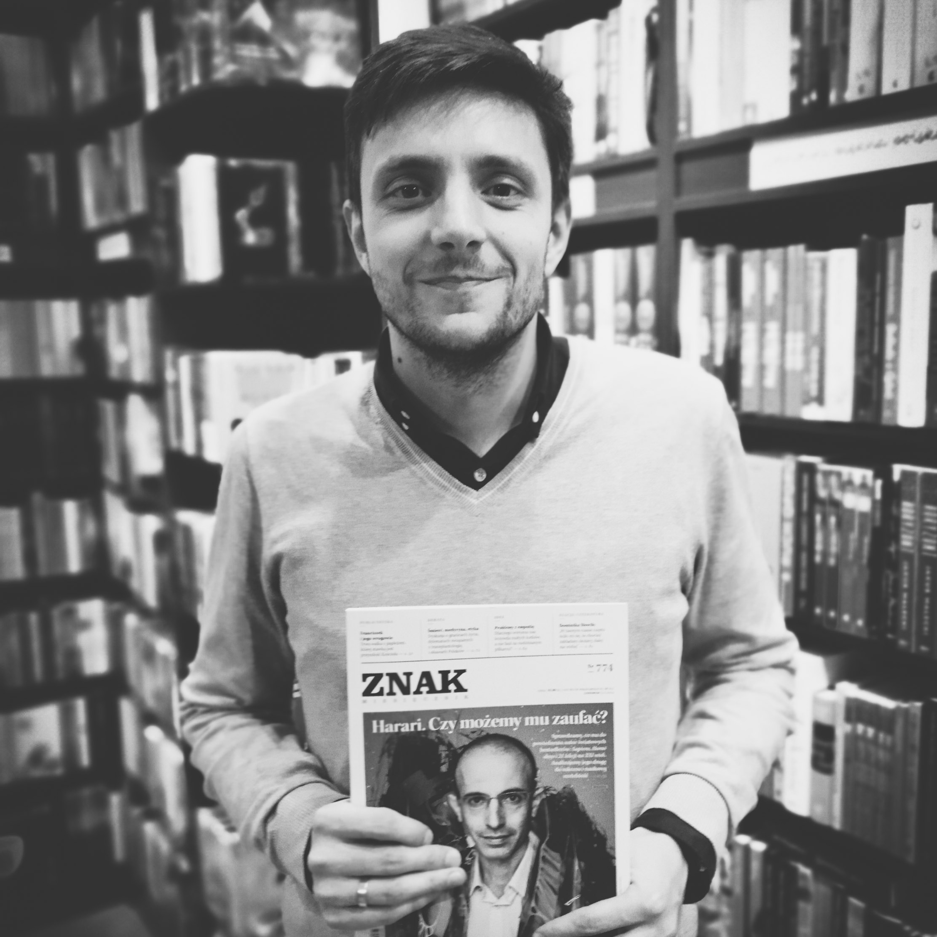 #39: Czy możemy ufać Harariemu? O fenomenie pisarza rozmawiam z Mateuszem Burzykiem z Miesięcznika ZNAK