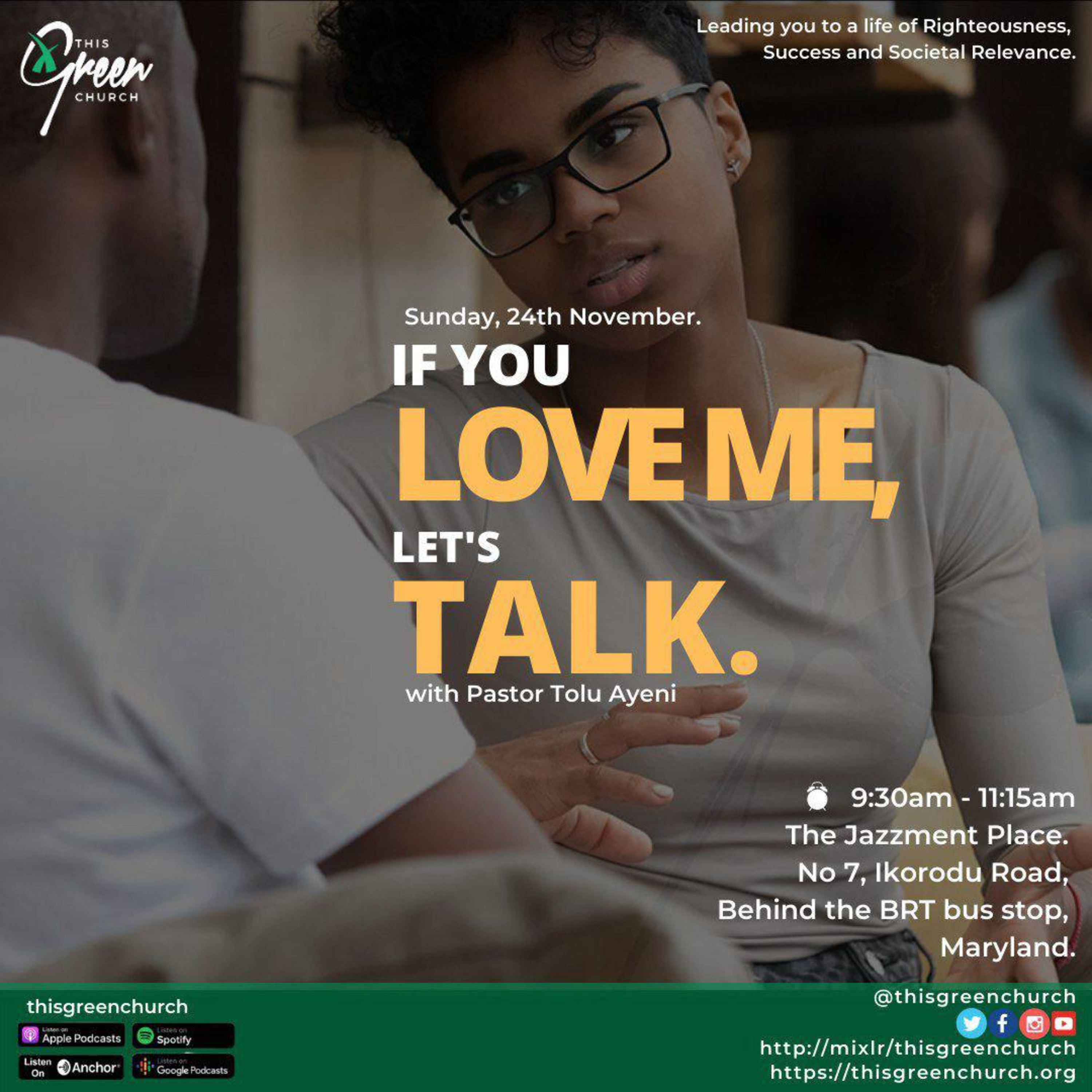 If you Love me, Let's Talk episode artwork