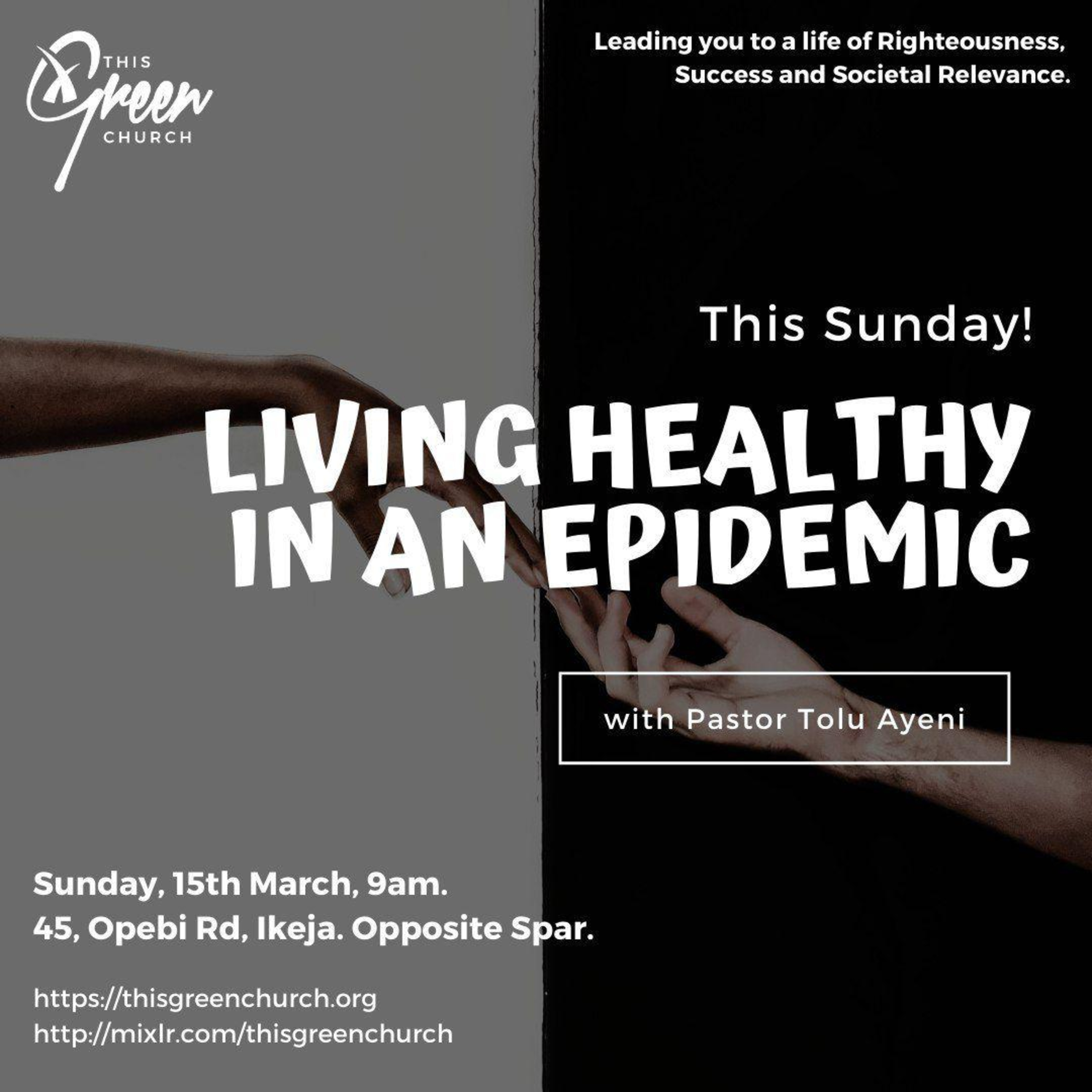 Living Healthy in an Epidemic episode artwork