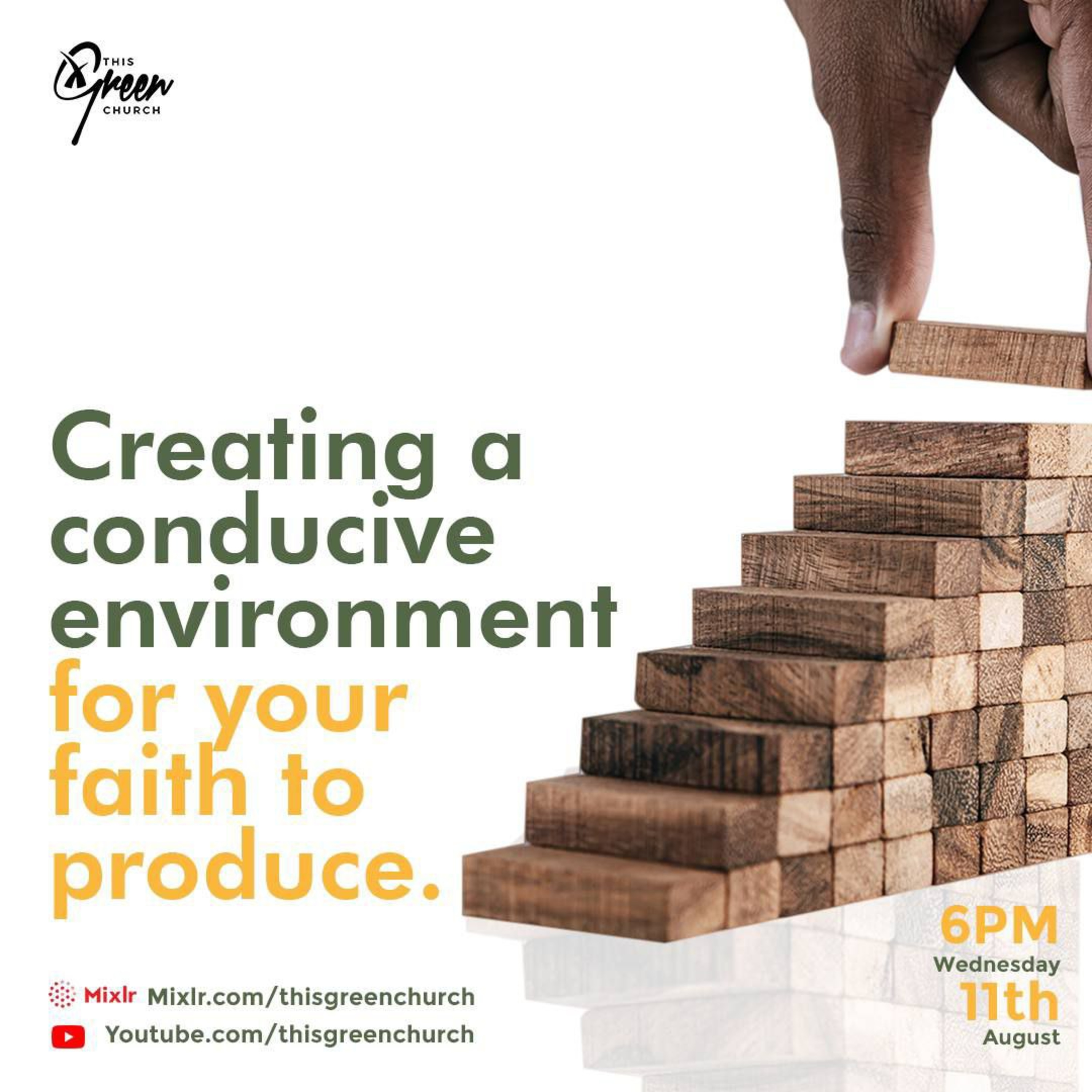 Creating a conducive environment for your faith to produce episode artwork