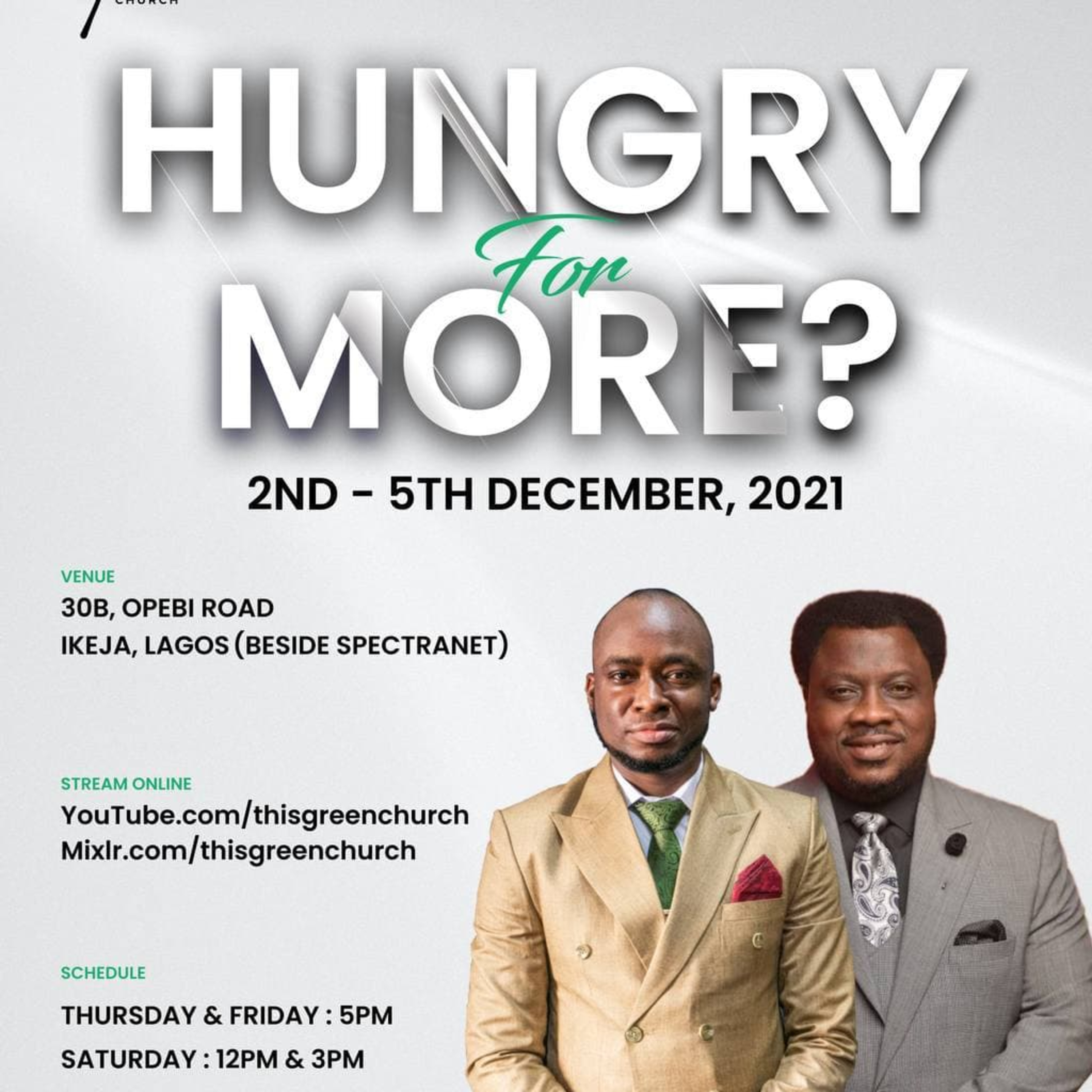 Hungry for more (Camp meeting Day 2 with pastor Bayode Oyekan) episode artwork