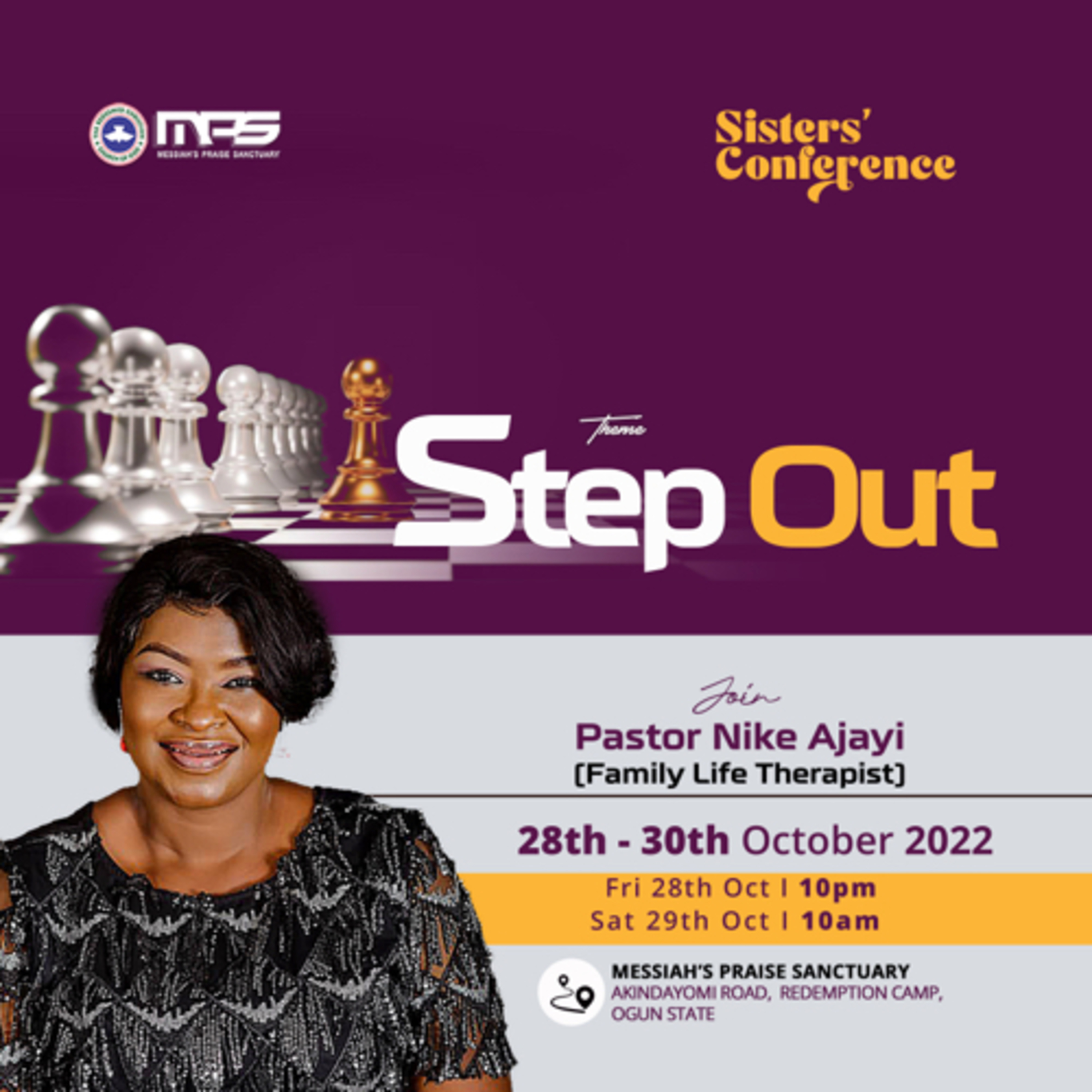 STEP OUT episode artwork