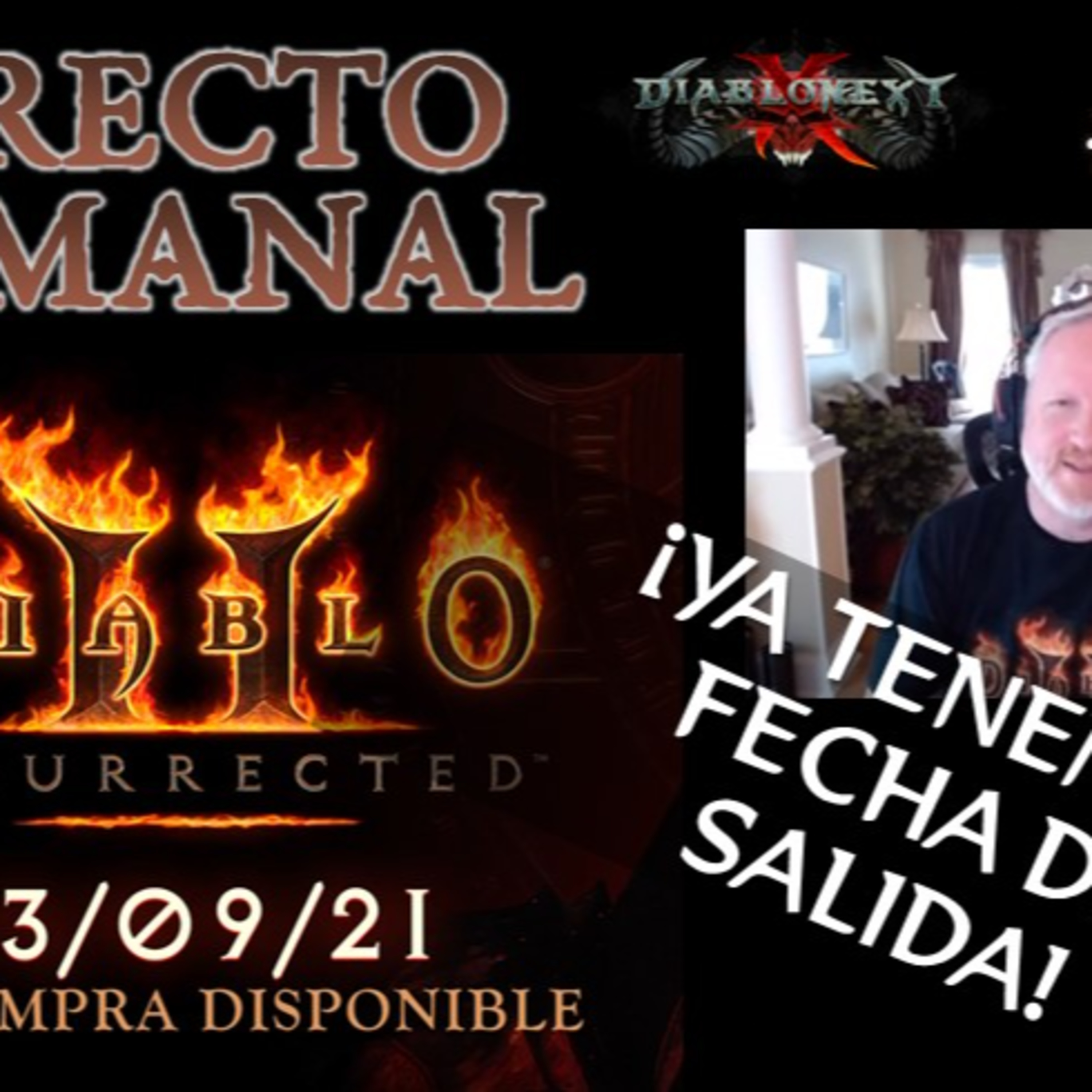Directo #50: Diablo II Resurrected saldrá el 23 de septiembre ¡¡te lo contamos todo!! episode artwork