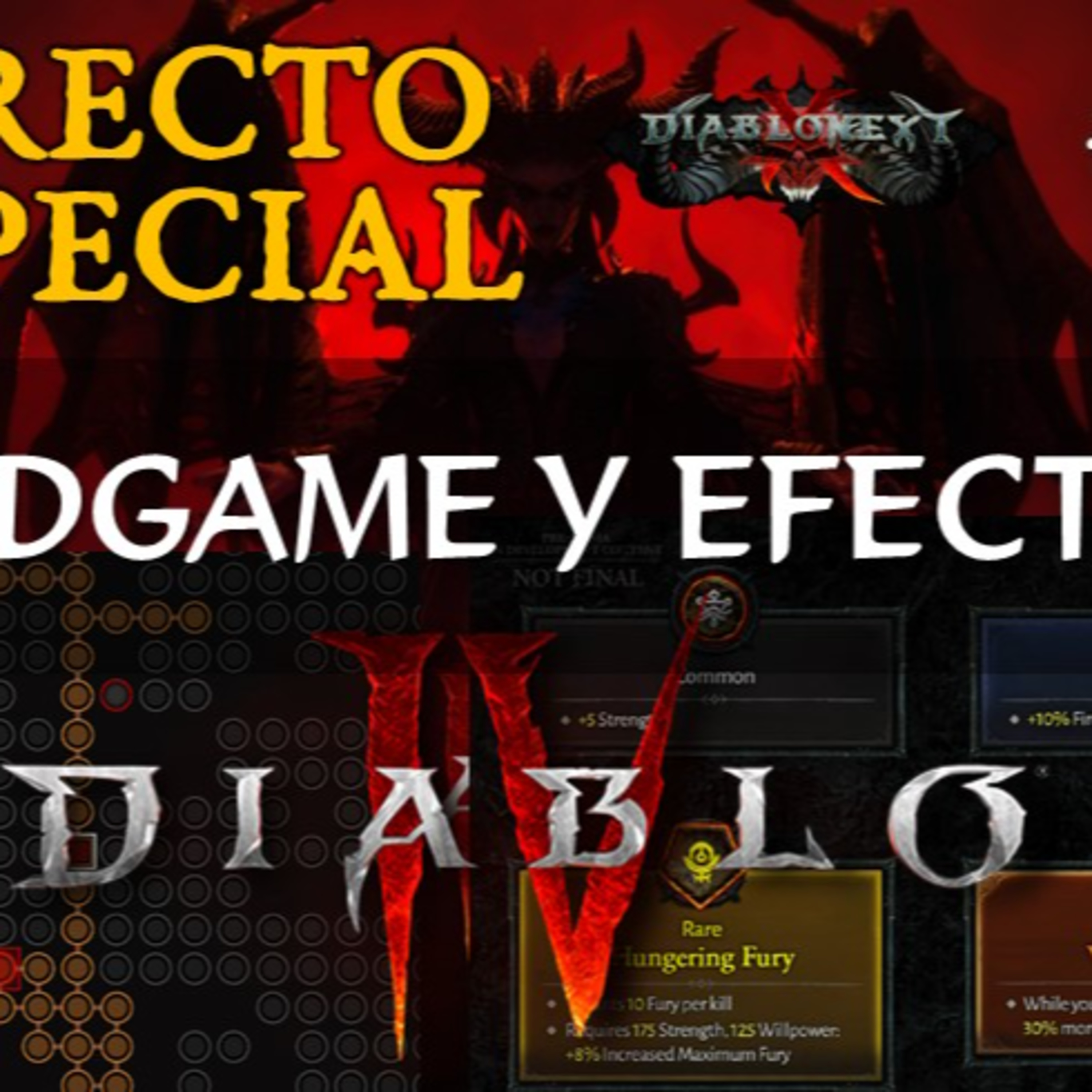 DIRECTO ESPECIAL: Endgame y efectos en Diablo IV. Repasamos el informe trimestral a fondo!! episode artwork