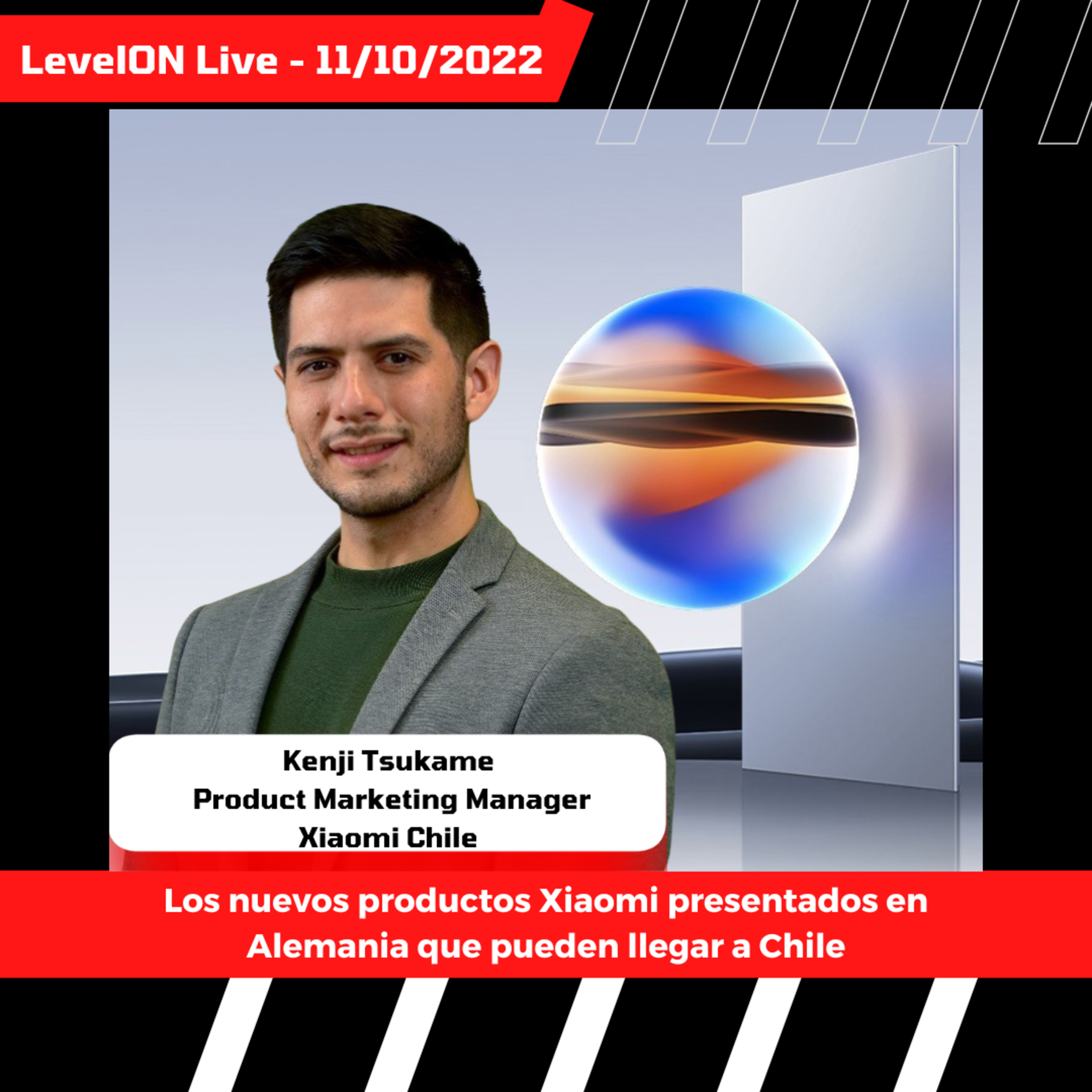 LevelON Live - Entrevista a Kenji Tsukame - Xiaomi (11/10/2022) episode artwork