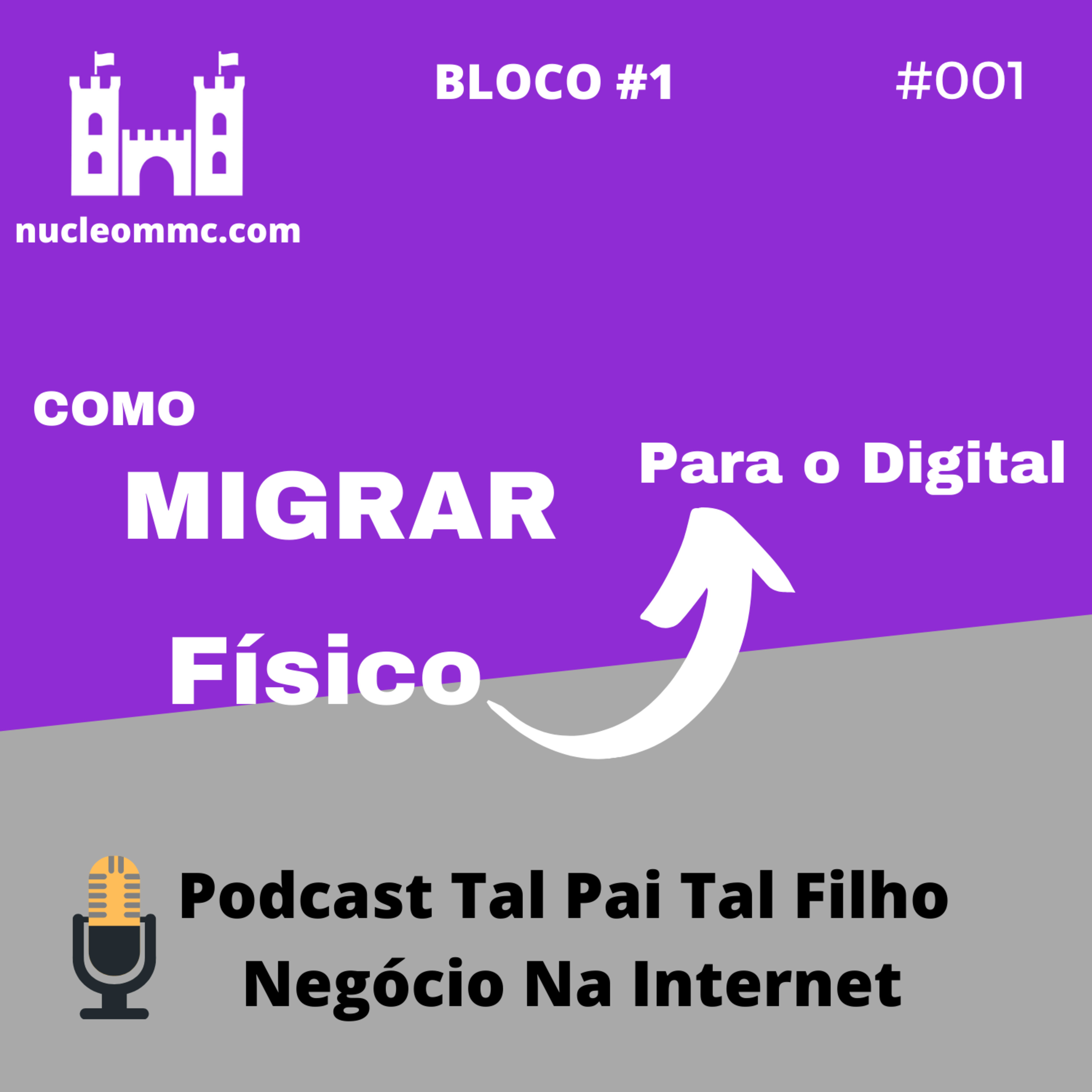 Podcast Tal Pai Tal Filho Negócio na Internet