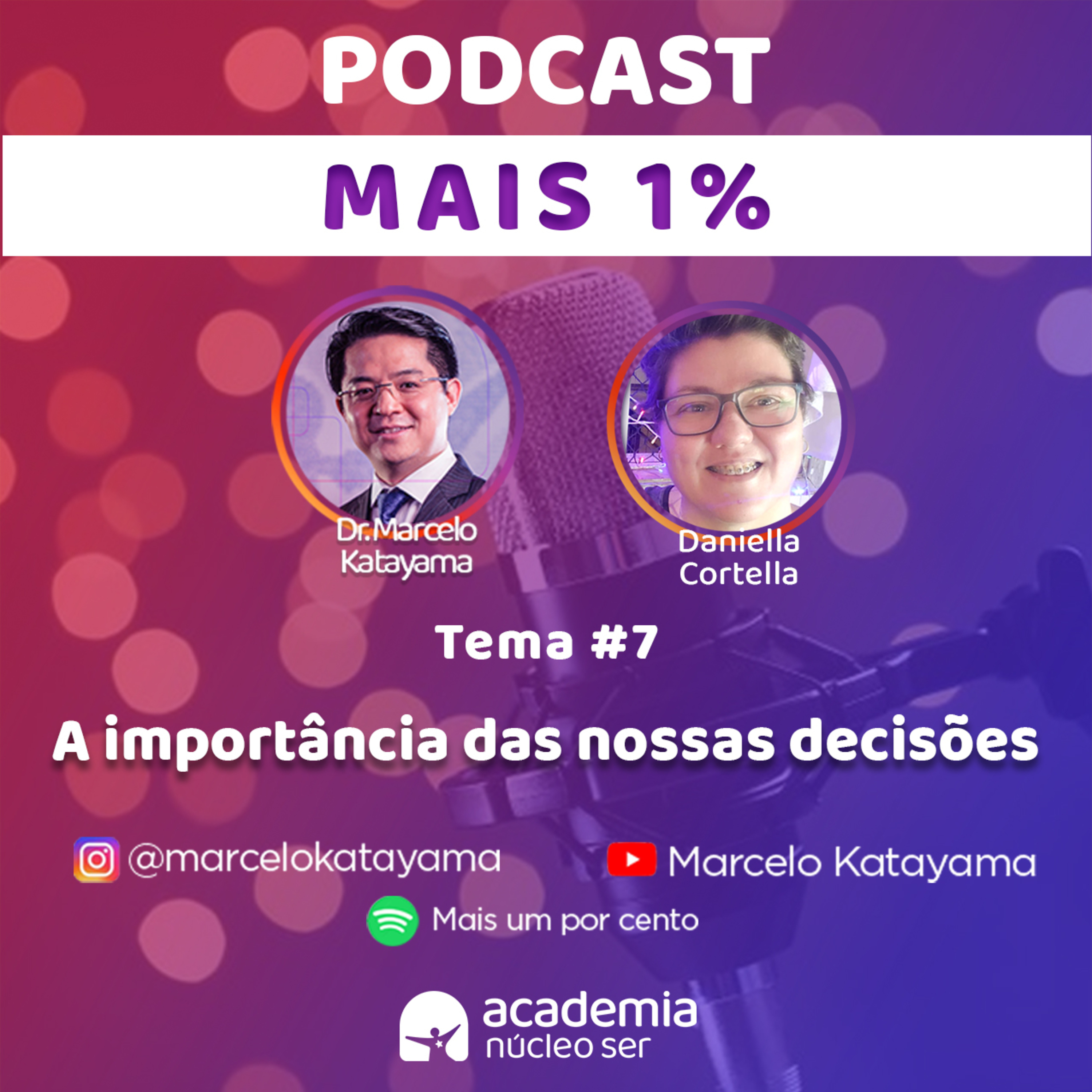MAIS 1% - Ep.7- A importância das nossas decisões. episode artwork