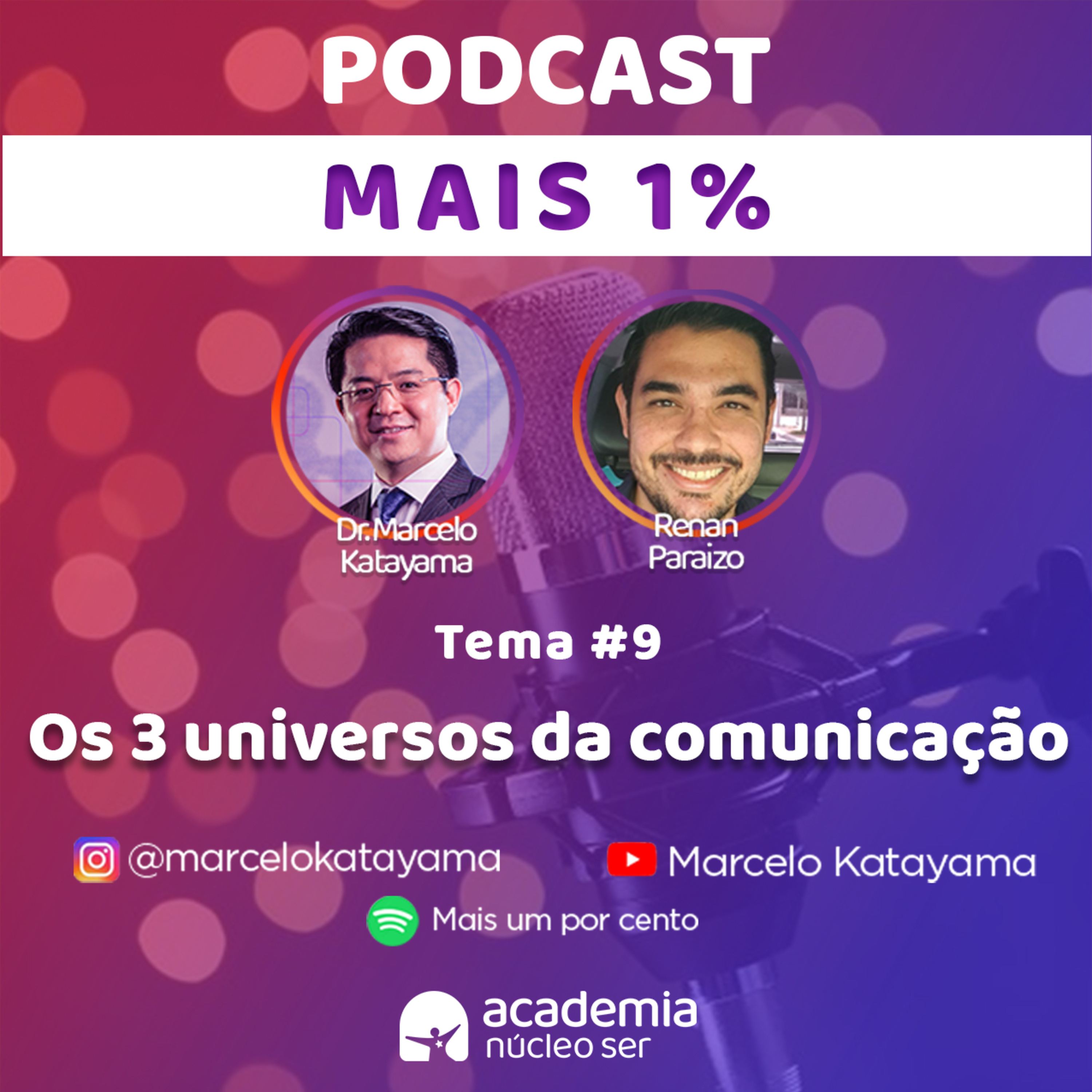 MAIS 1% - Ep.9- Os 3 universos da comunicação. episode artwork