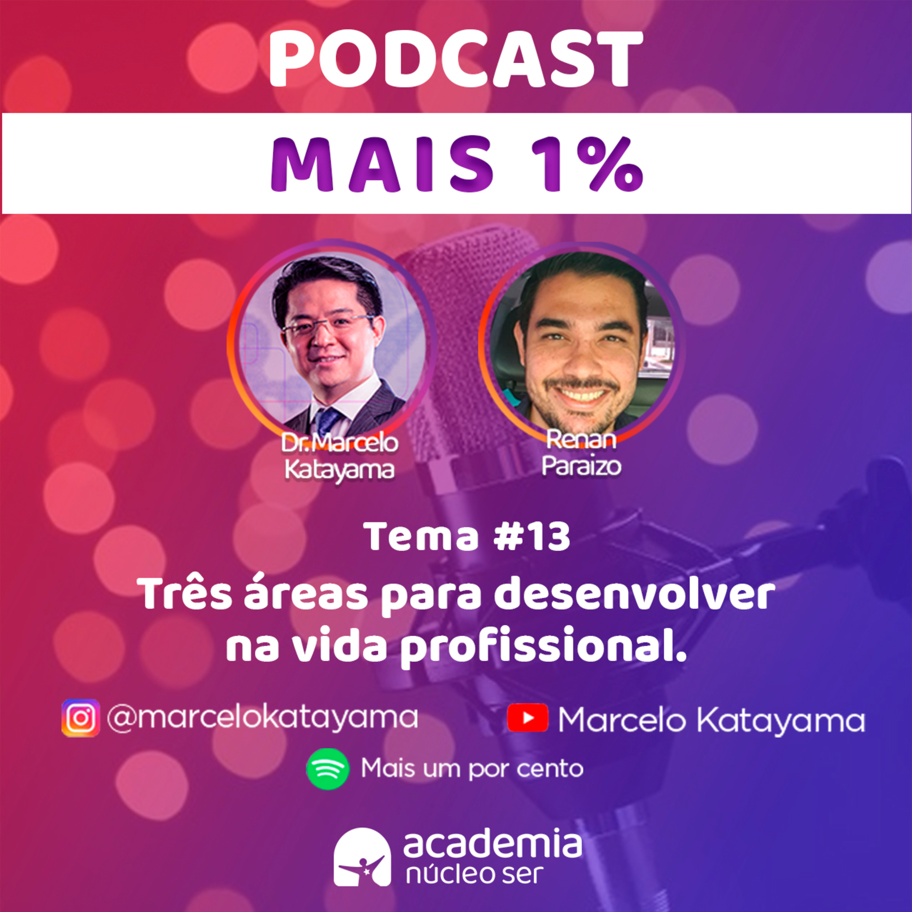 MAIS 1% - Ep.13- Três áreas para desenvolver na vida profissional