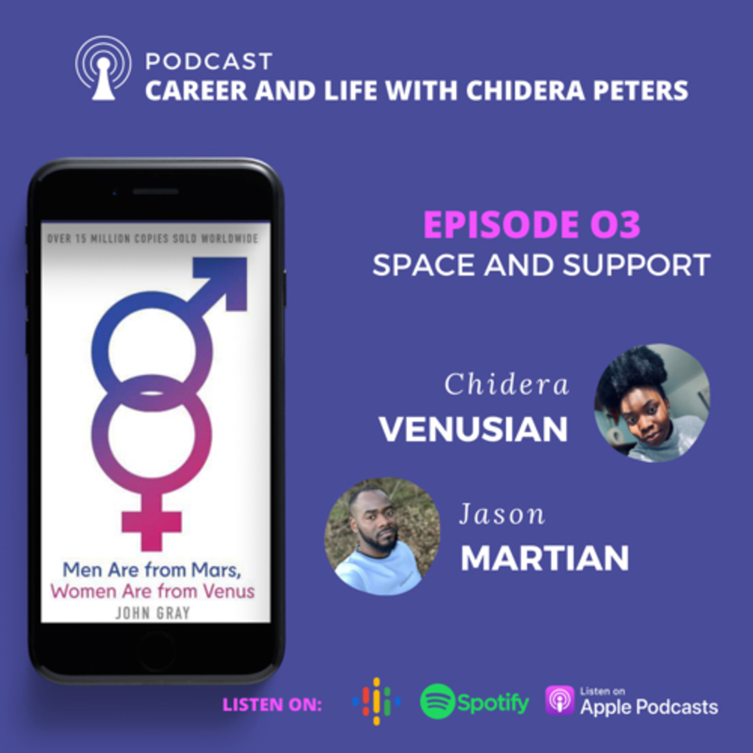 #03 Space and support  episode artwork