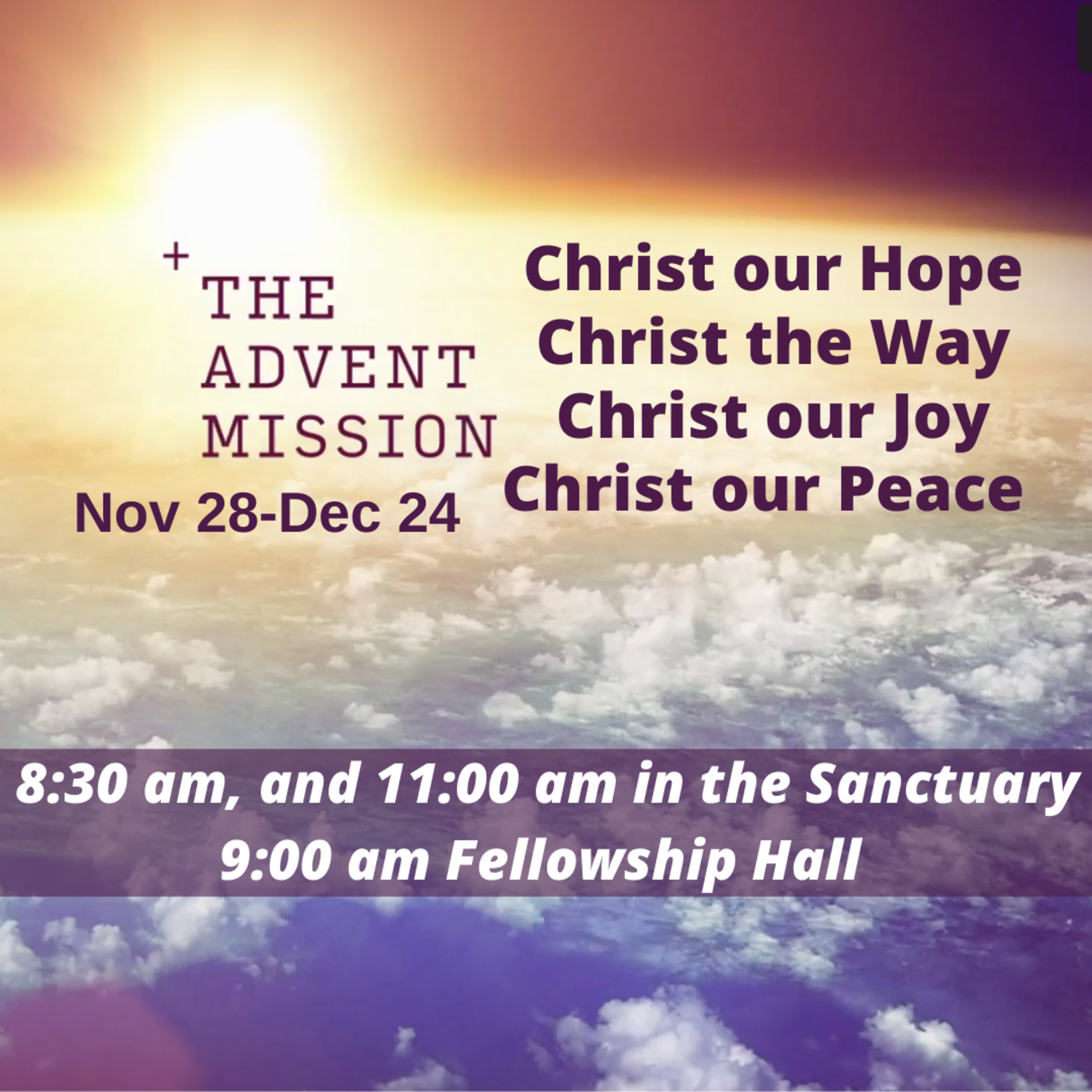 Advent Mission: Christ is the Way (12/5/21) episode artwork
