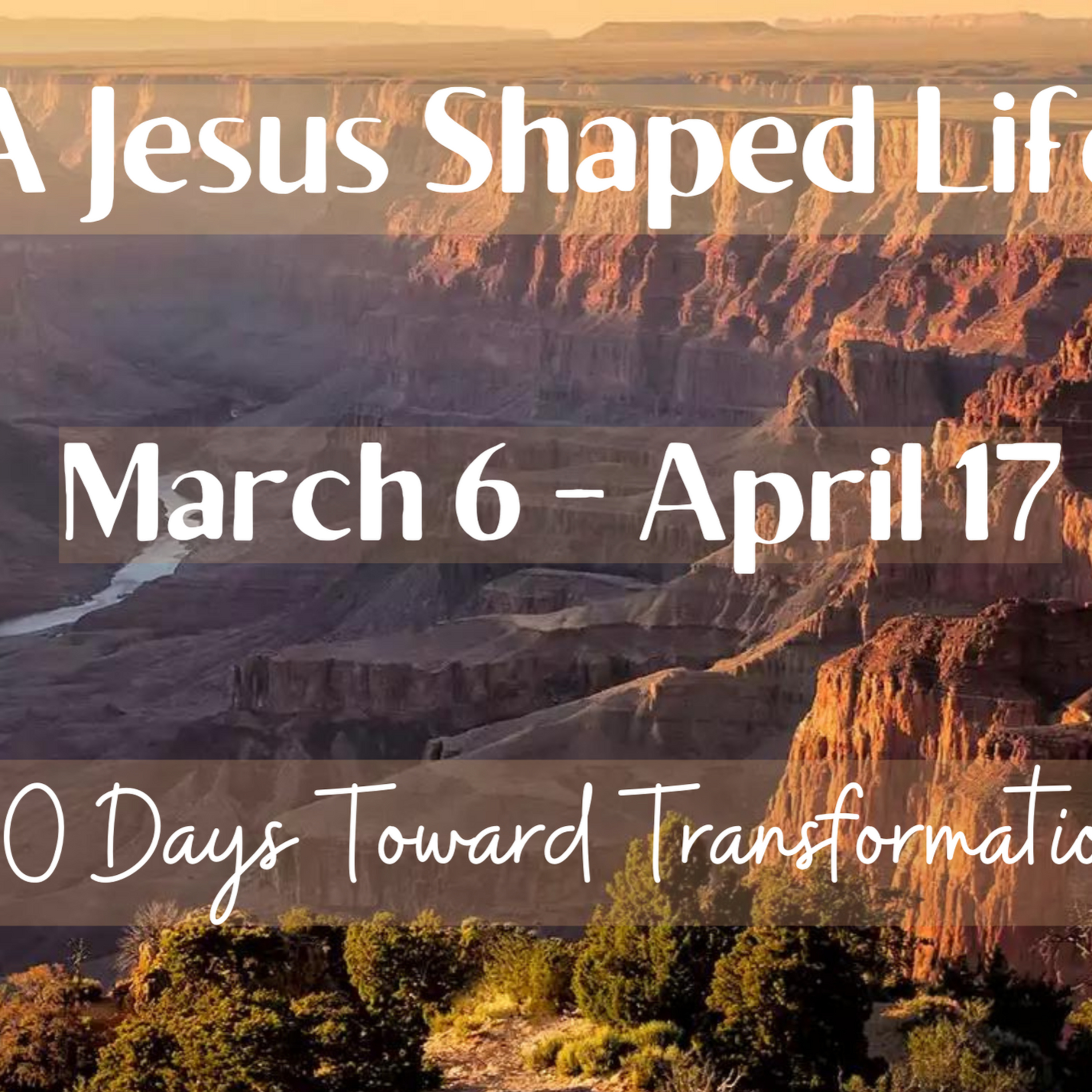 Jesus Shaped Life: The Obedience of Jesus (3/13/22) episode artwork