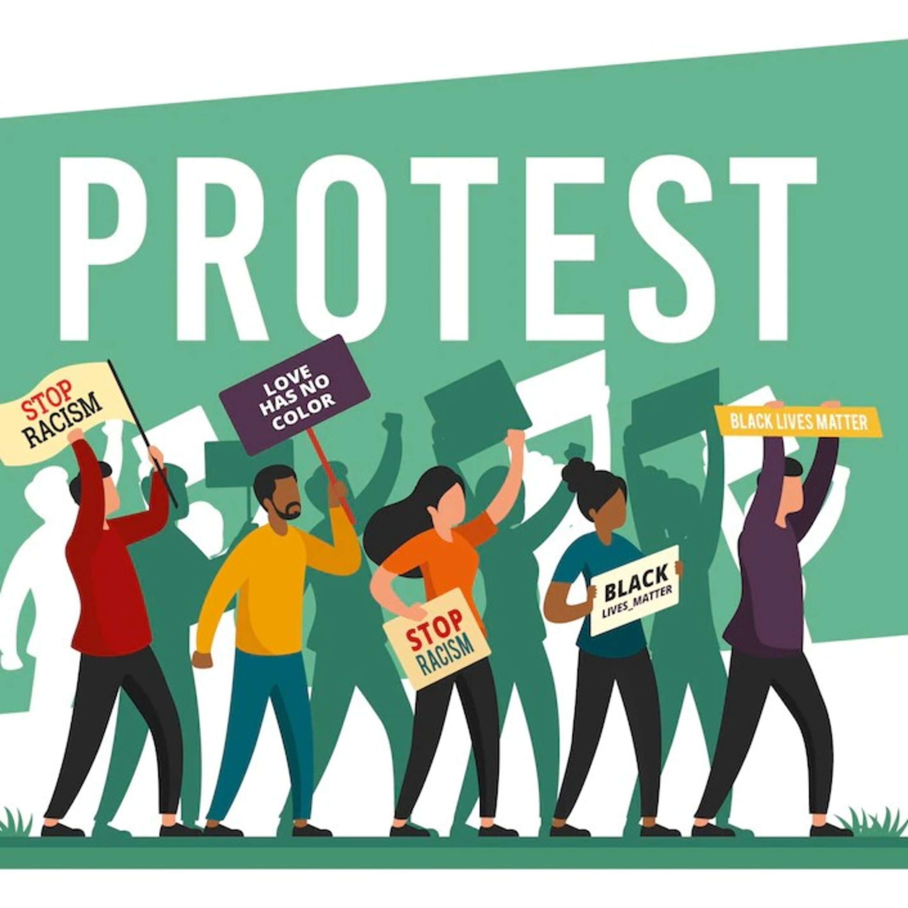 Protest episode artwork