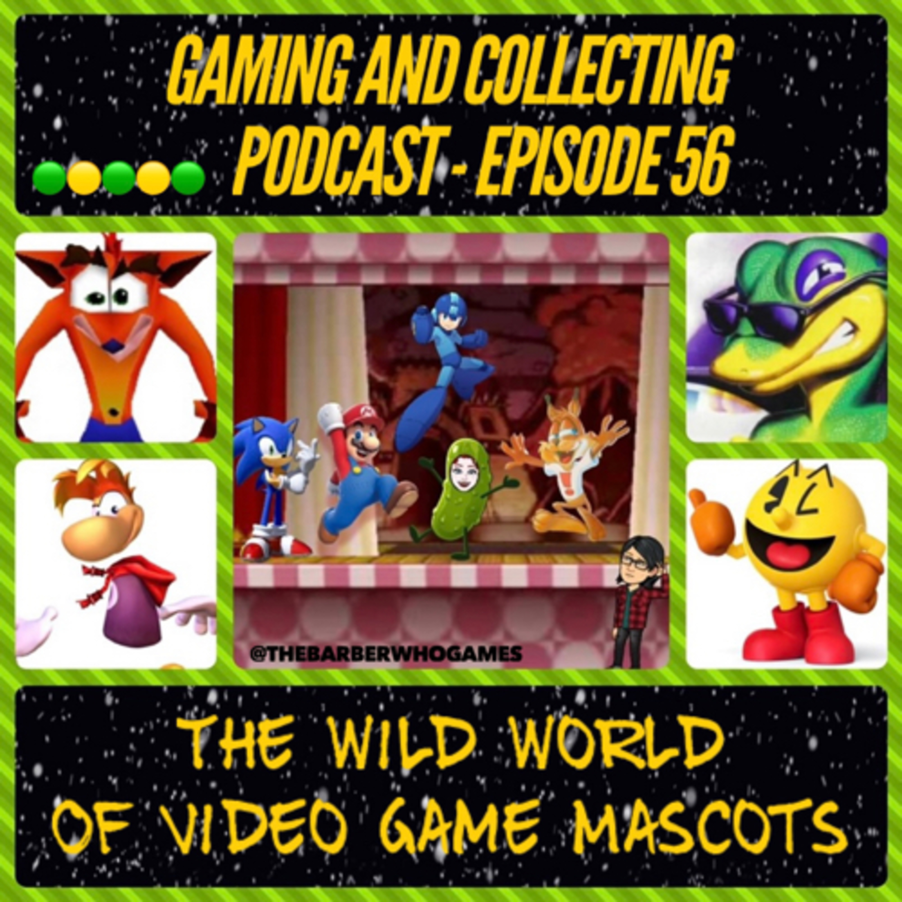 G&C Podcast - Episode 56: The Wild World Of Video Game Mascots episode artwork