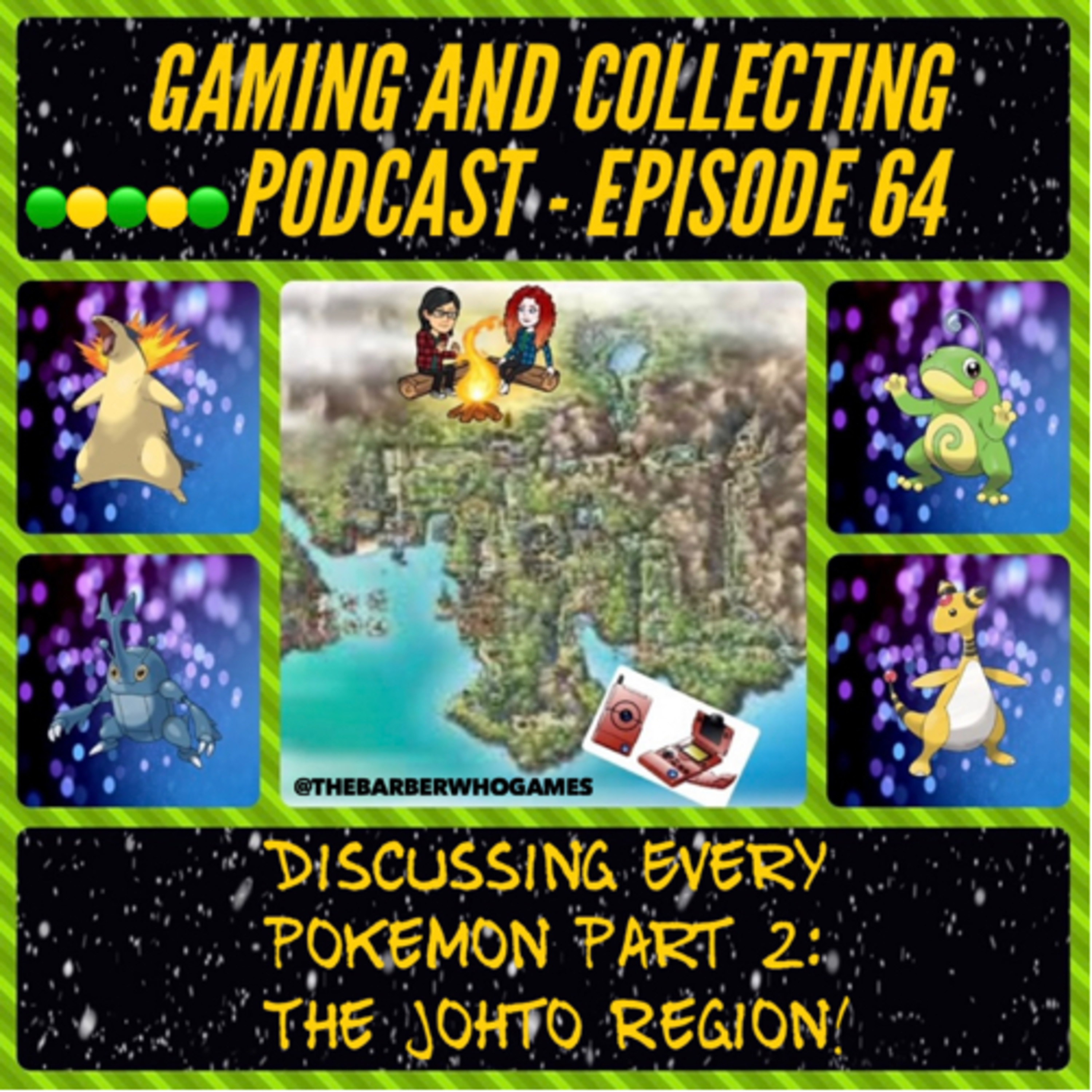 G&C Podcast - Episode 64: Discussing Every Pokemon Part 2: The Johto Region! episode artwork