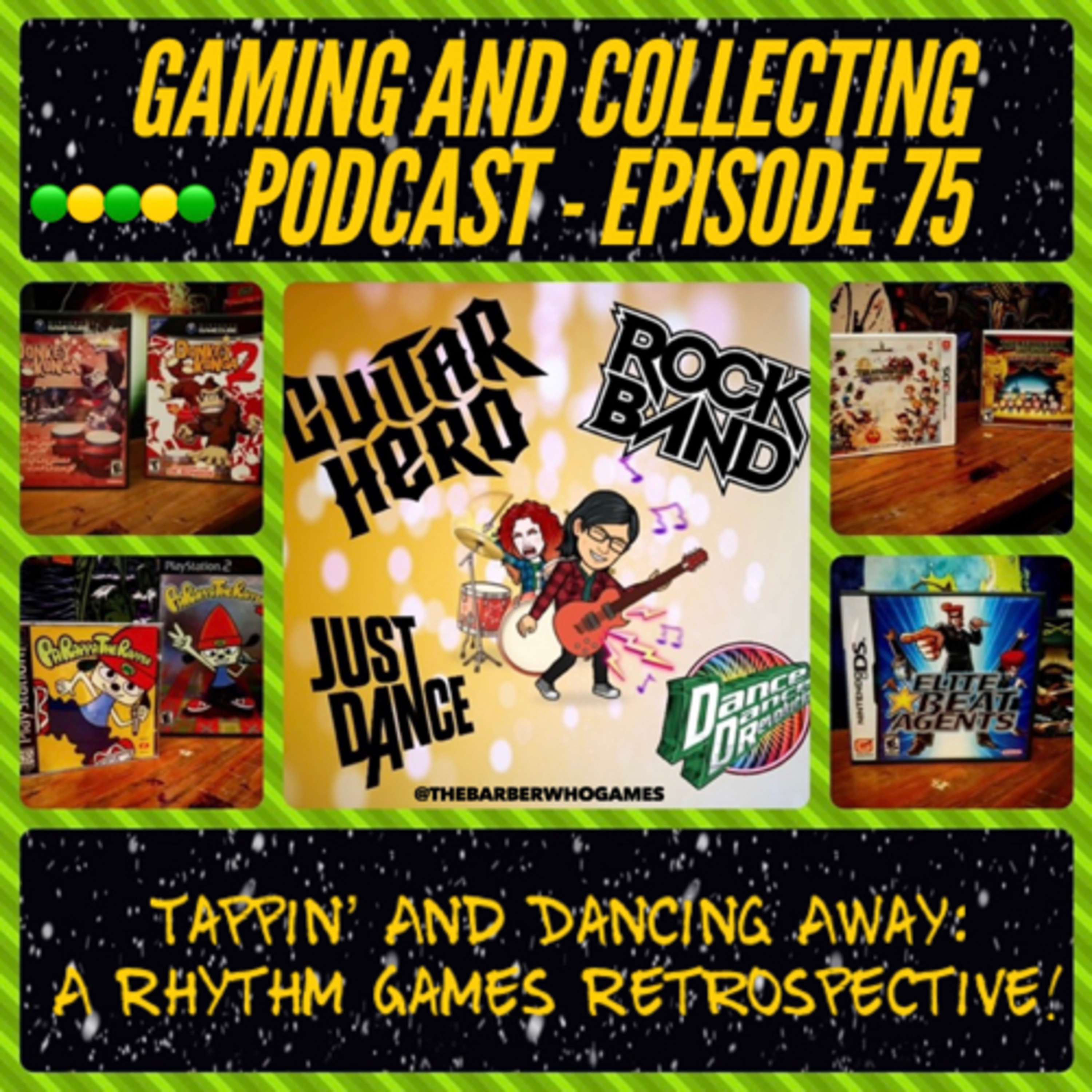 G&C Podcast - Episode 75: Tappin' And Dancing Away: A Rhythm Games Retrospective! episode artwork