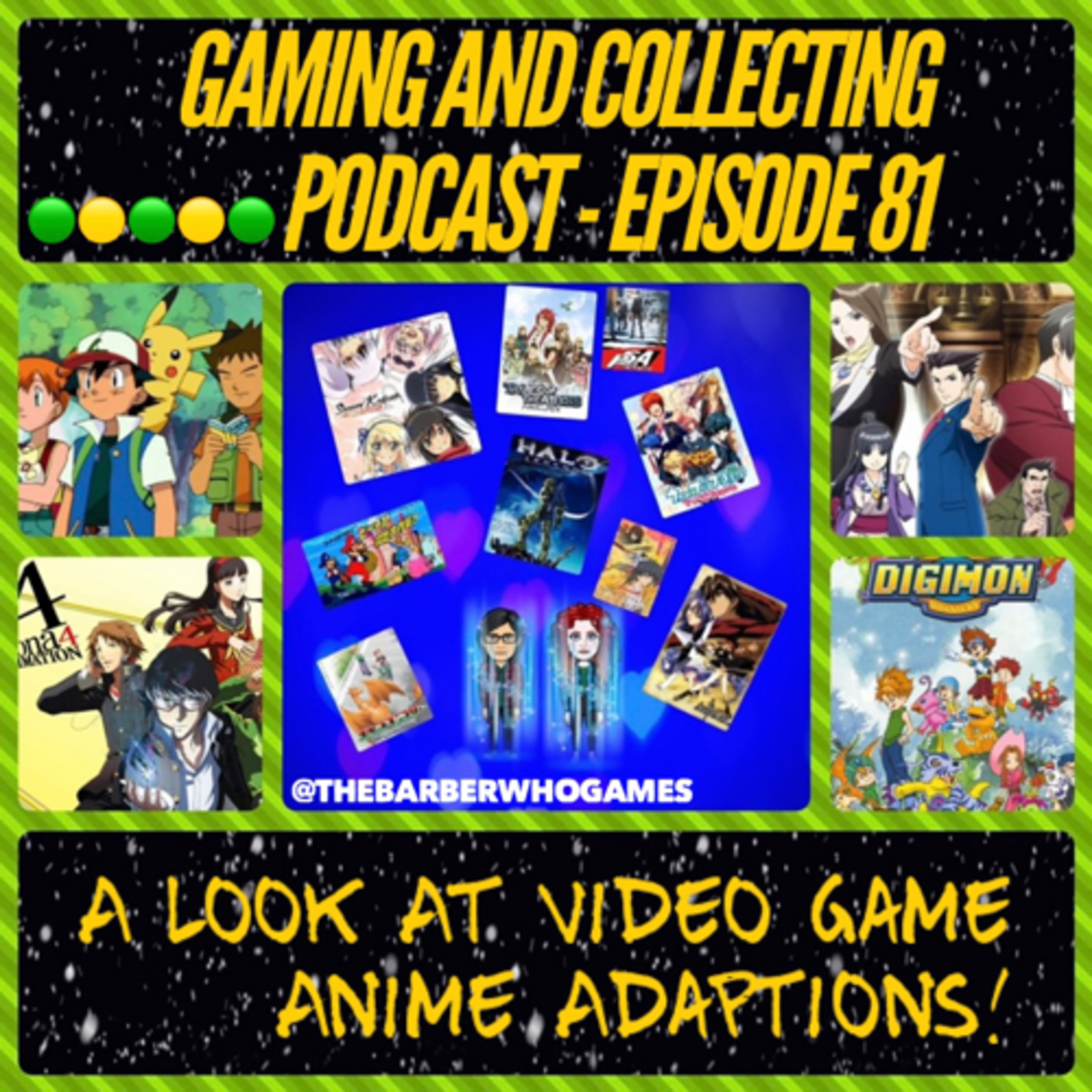 G&C Podcast - Episode 81: A Look At Video Game Anime Adaptions! episode artwork