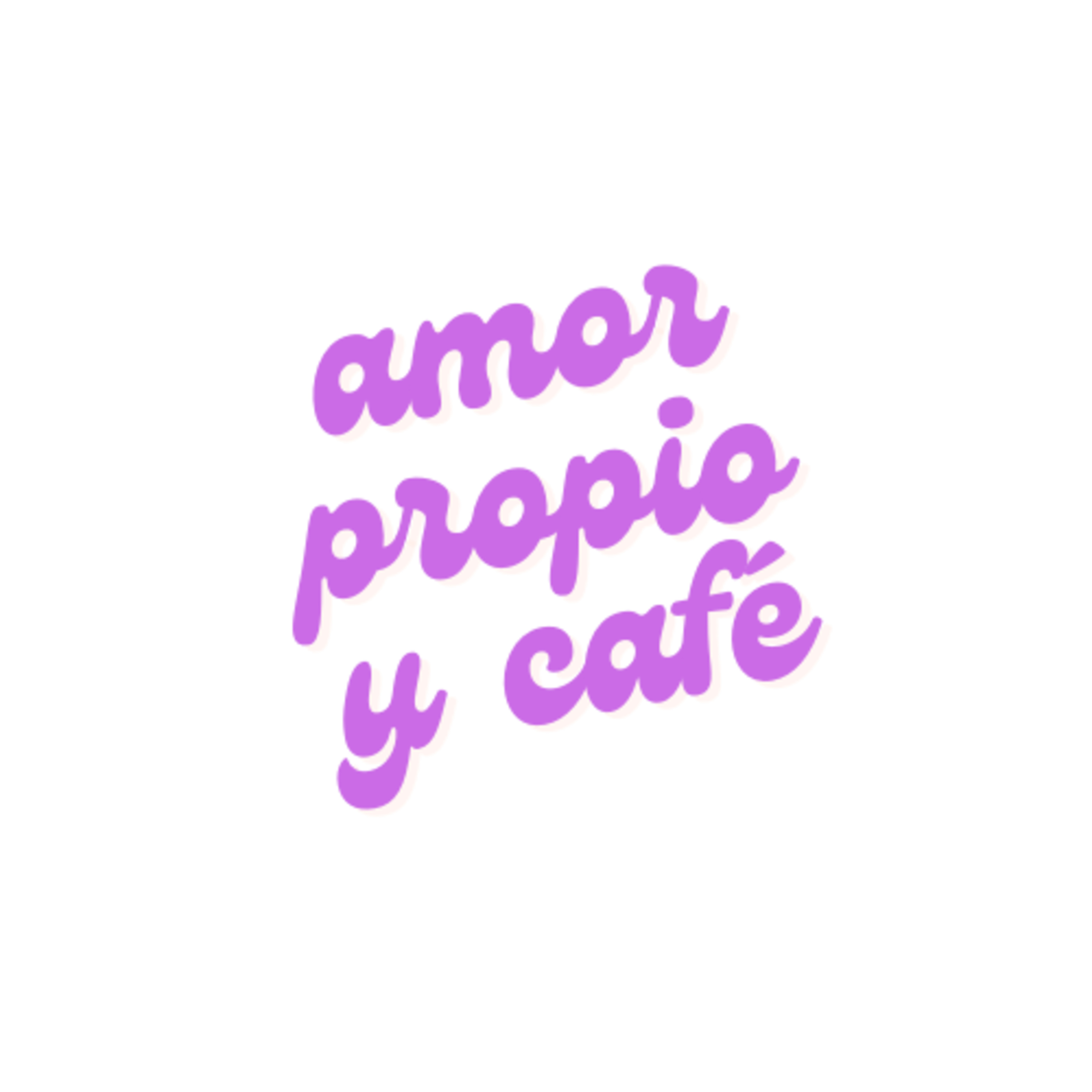 amor propio y café.