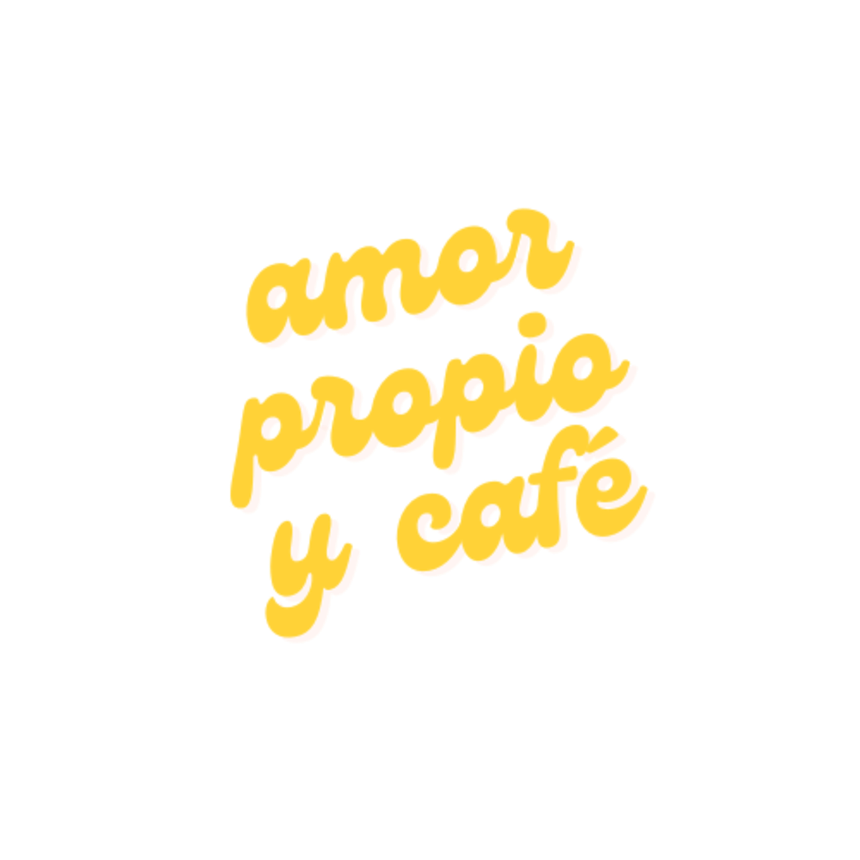 amor propio y café.