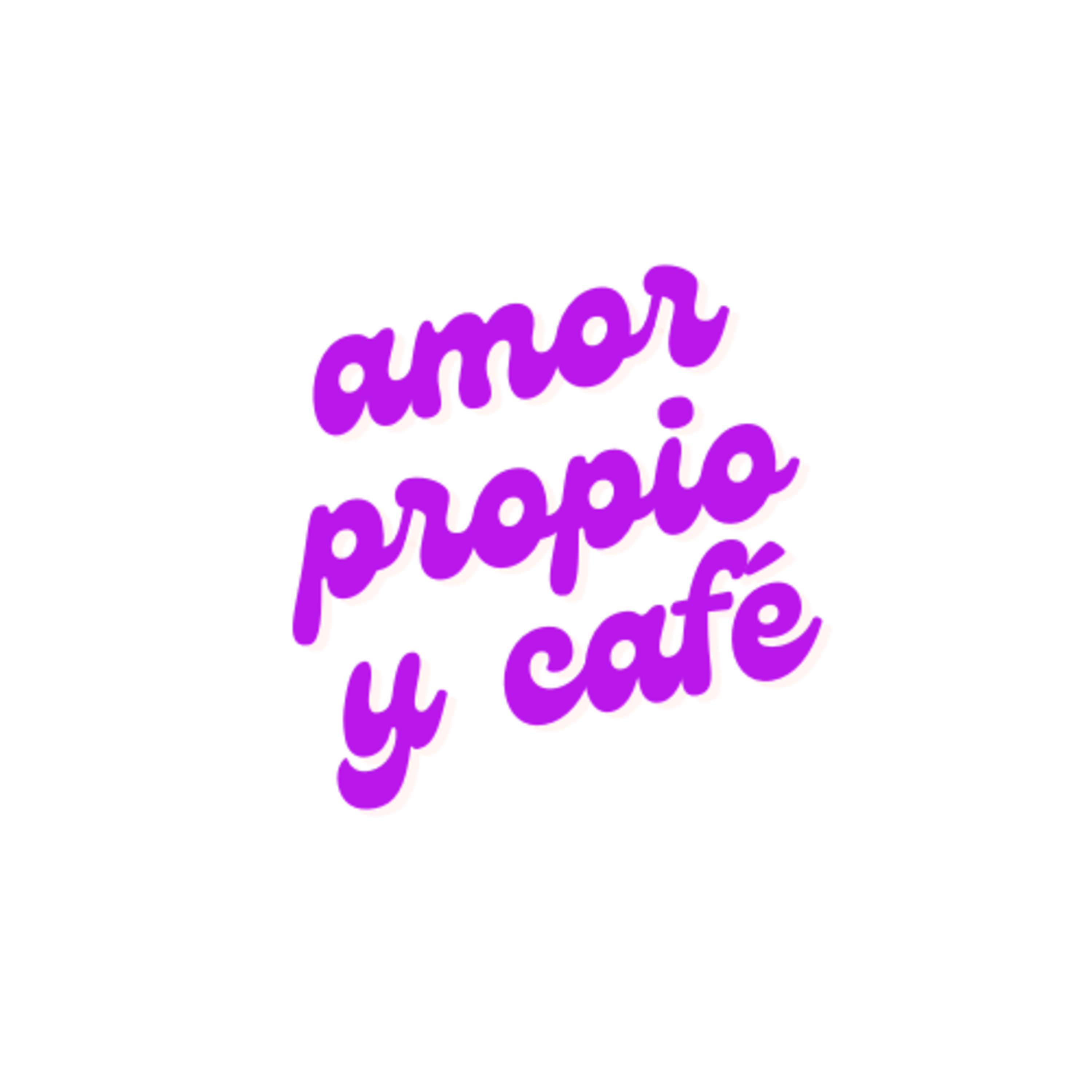 amor propio y café.
