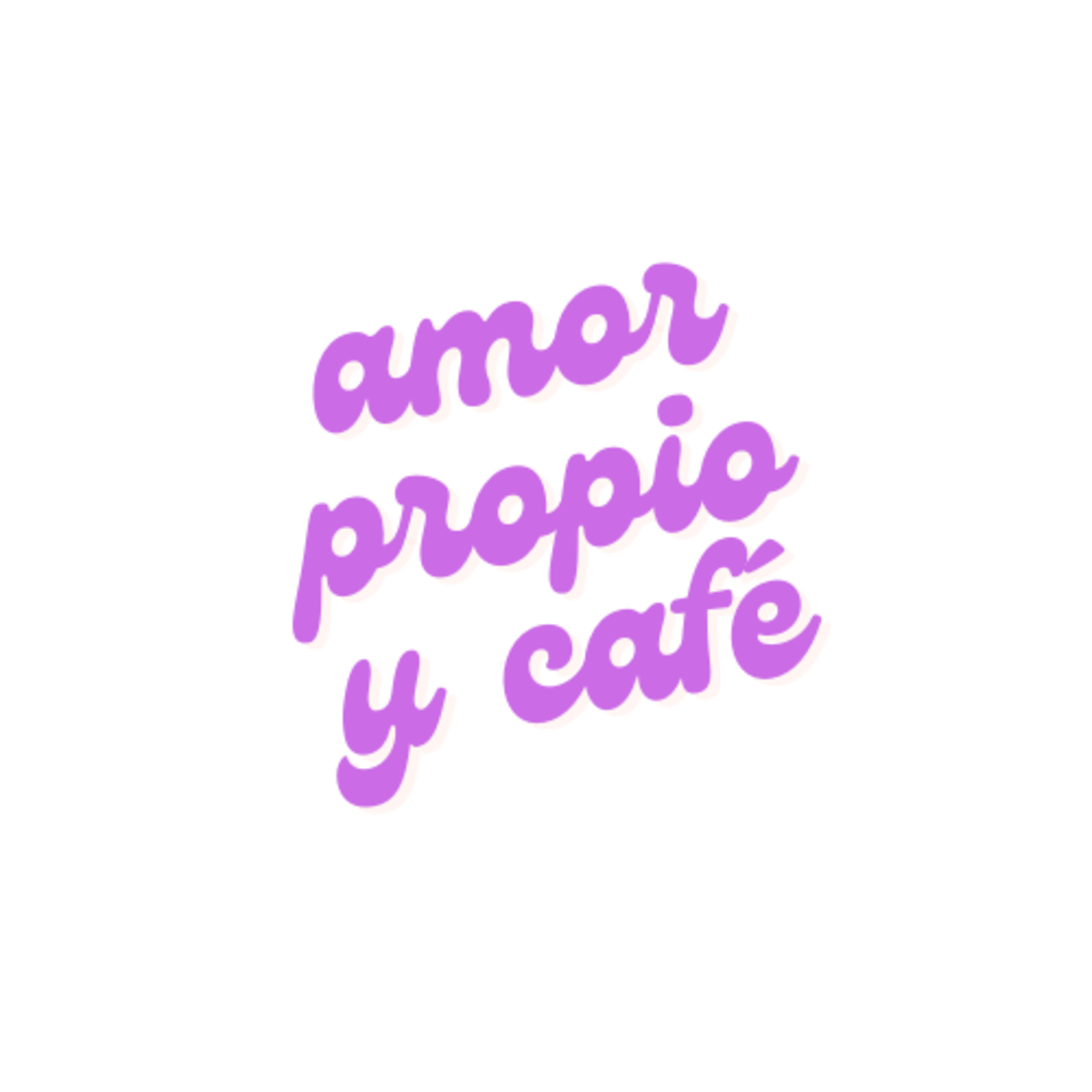 amor propio y café.