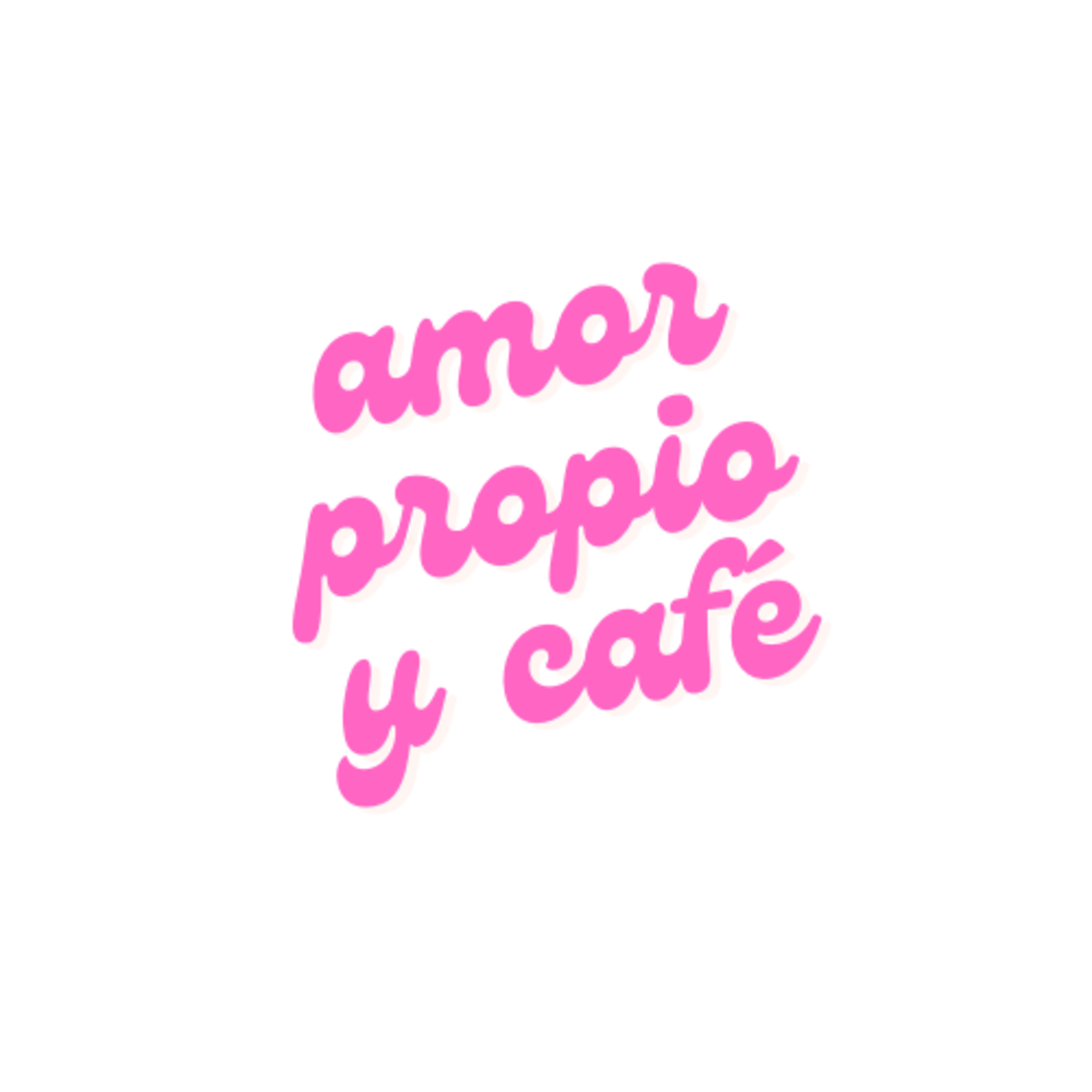 amor propio y café.