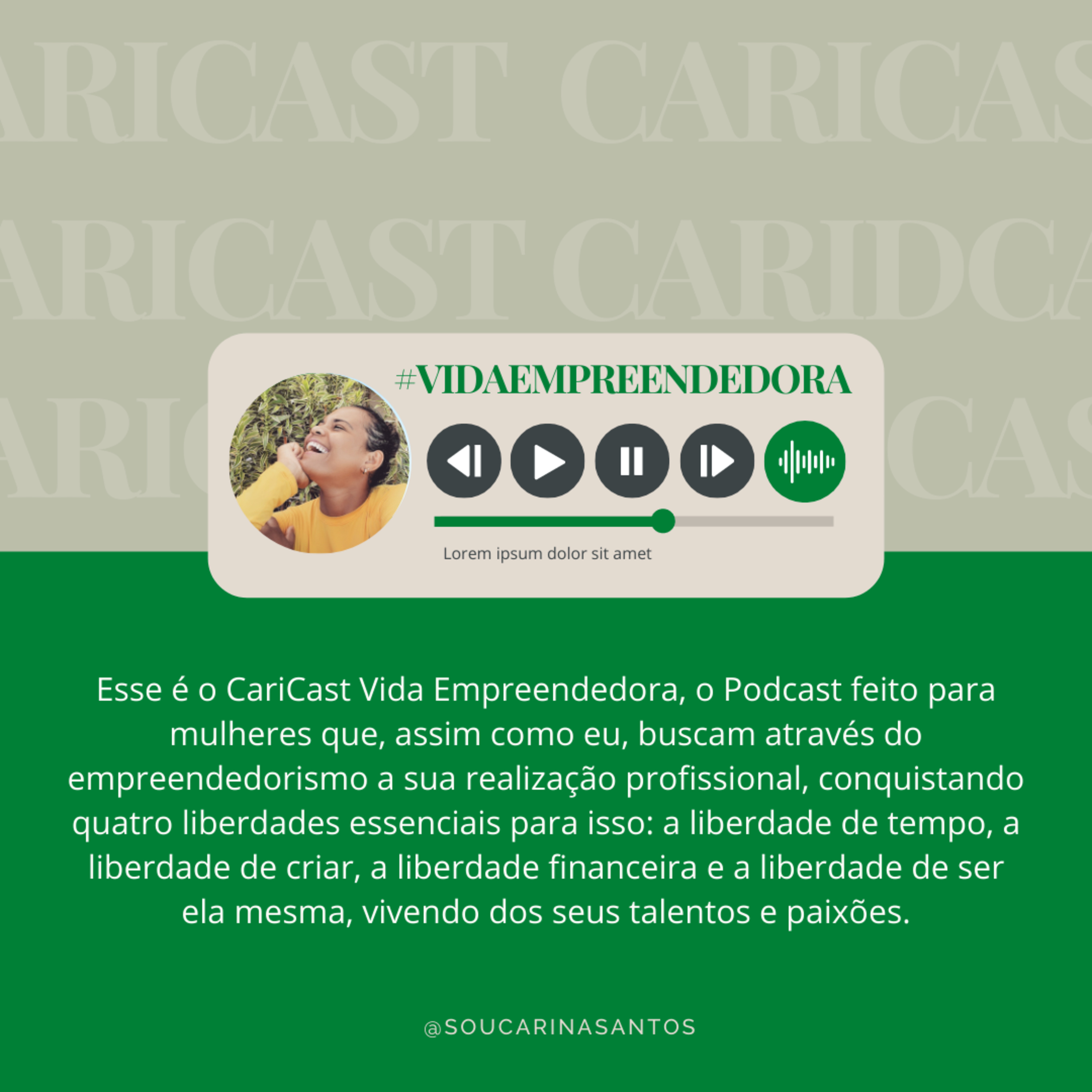 Vida Empreendedora - Quem é Carina? episode artwork