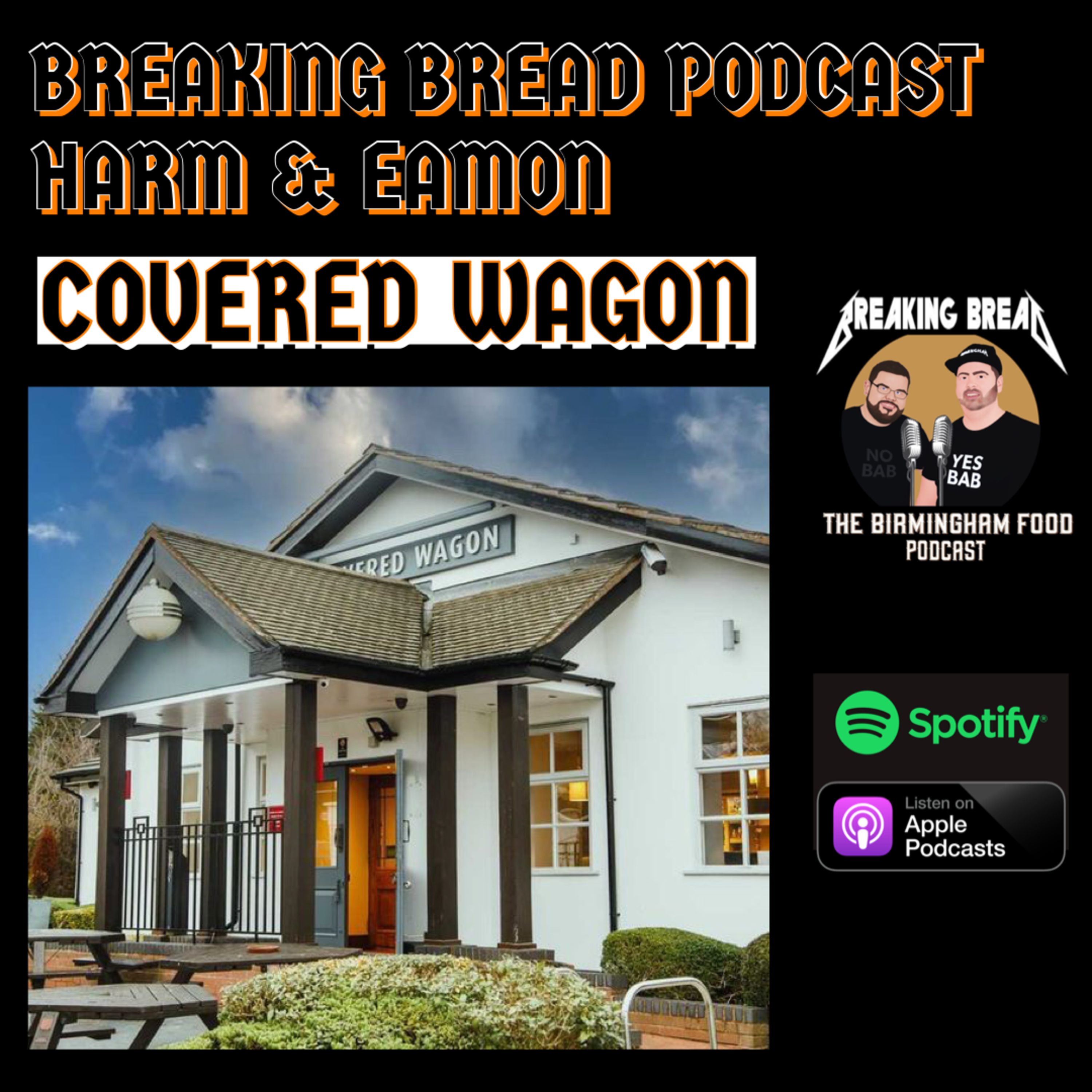 Putting The Pub Back At The Heart Of The Community. Harm & Eamon The Covered Wagon Moseley episode artwork