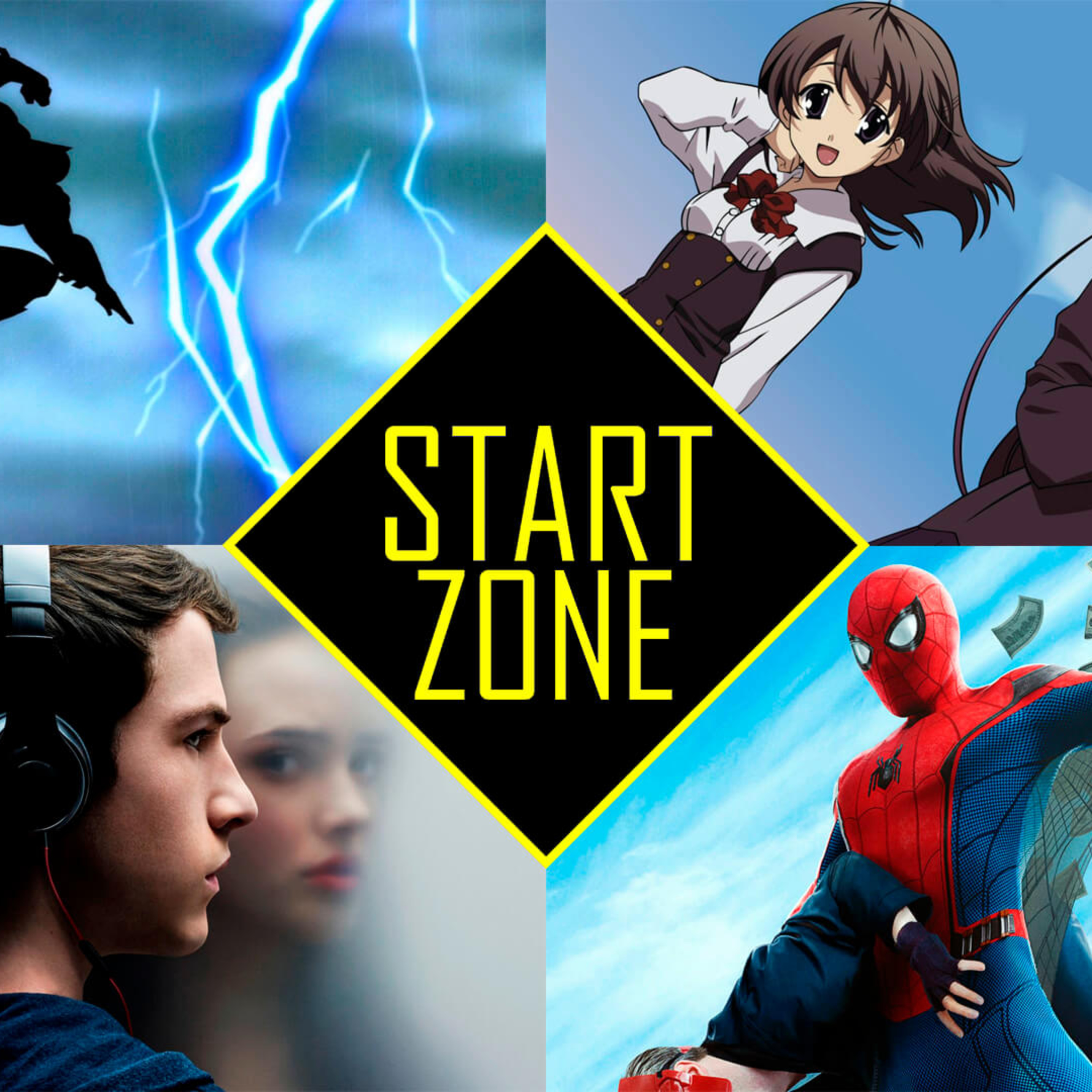 Fora do Controle #9 Homem-Aranha: De Volta ao Lar & 13 Reasons Why episode artwork