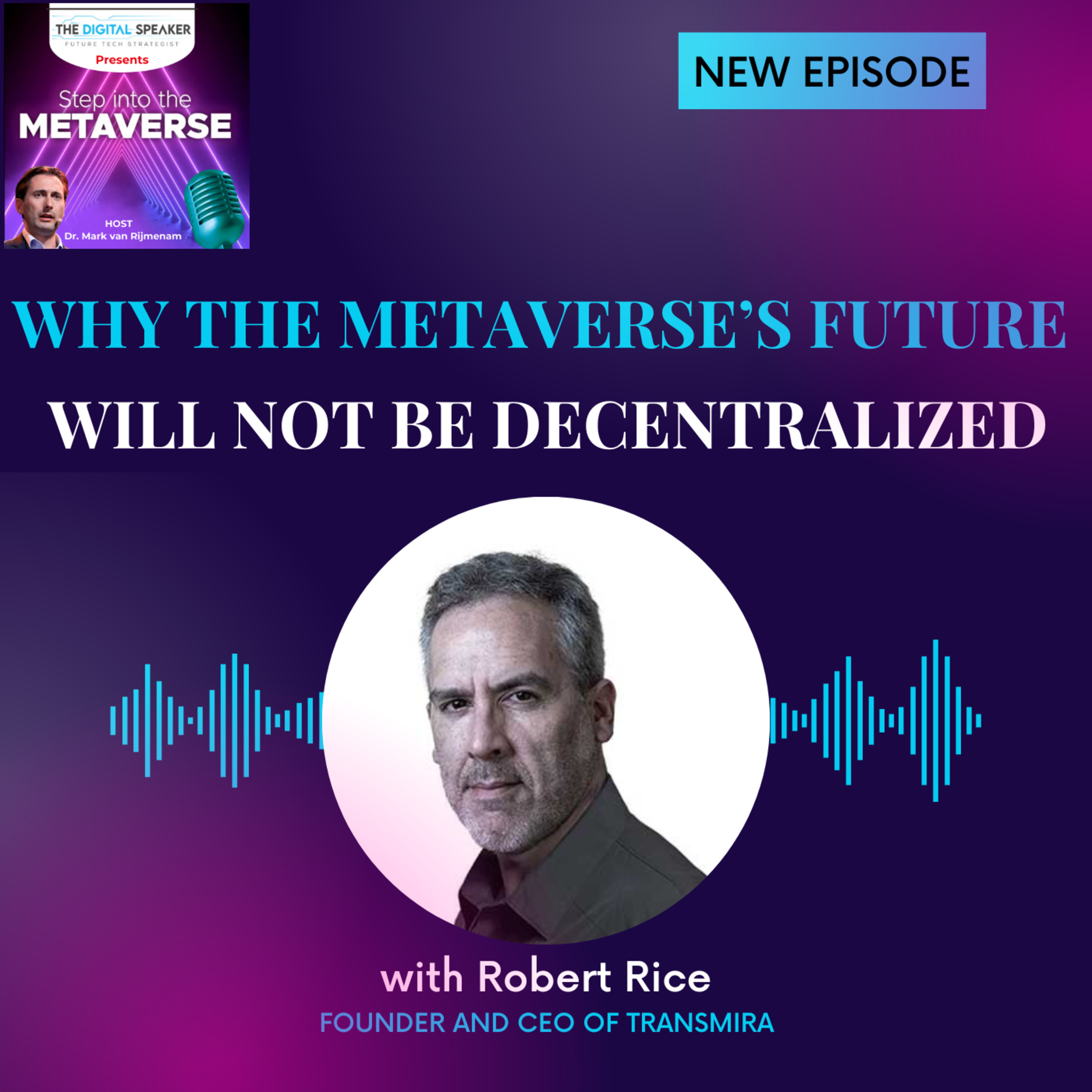 Why the Metaverse’s Future will not be Decentralized with Robert Rice – Step into the Metaverse podcast: EP19