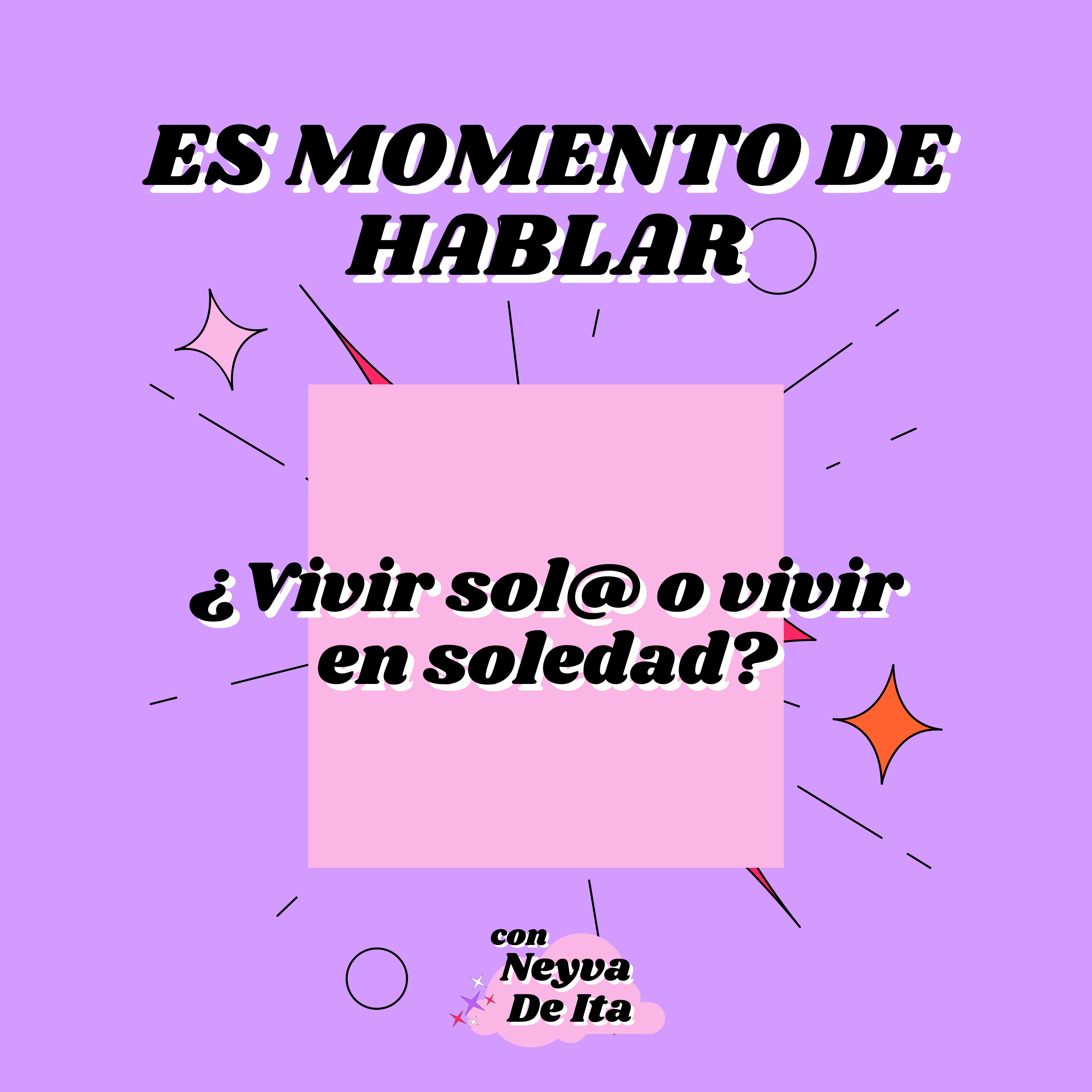 Portada de Es momento de hablar