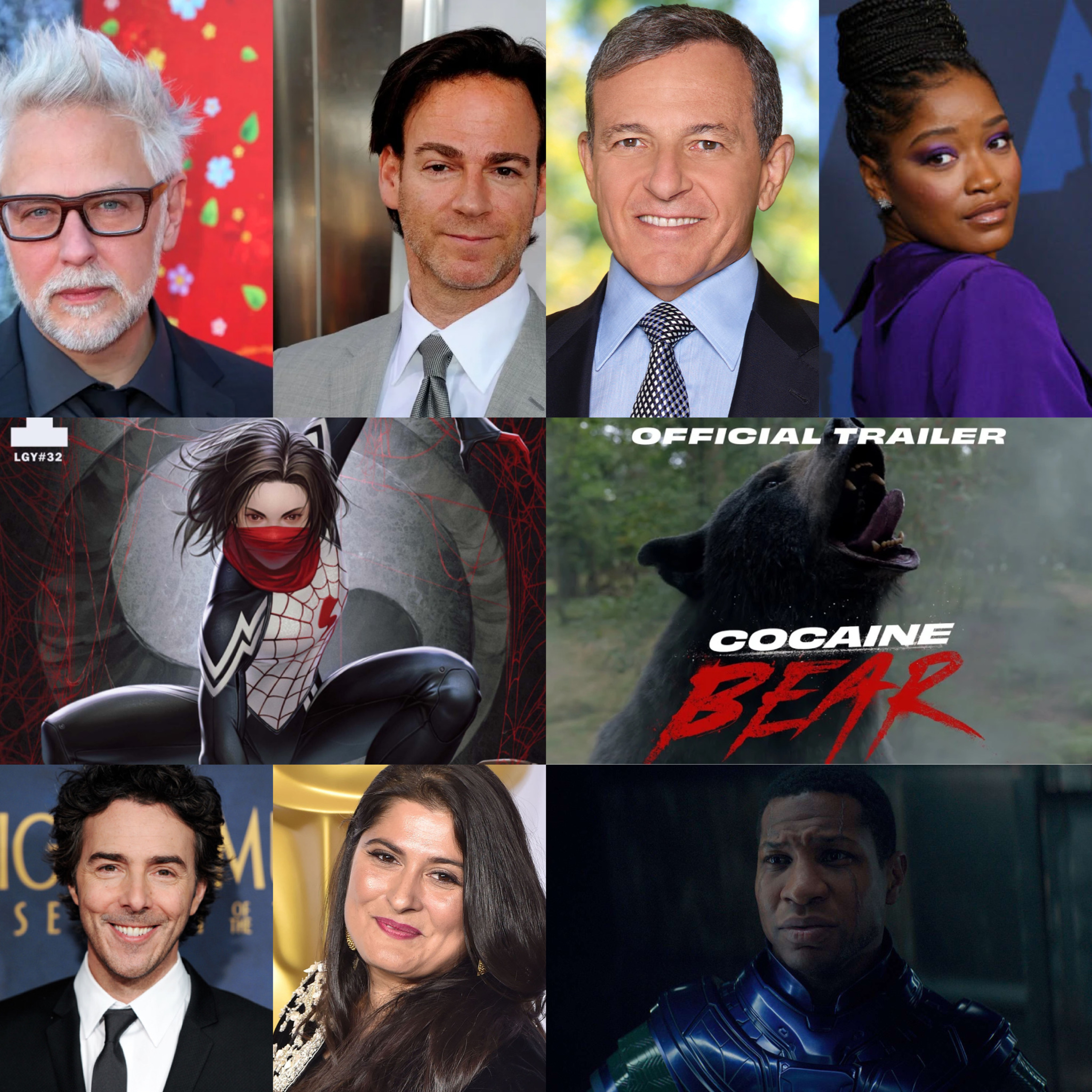 Bob Iger, James Gunn, Cocaine Bear, Shawn Levy & Sharmeen Obaid-Chinoy Star Wars, Silk Series, Blade - News Roundup episode artwork