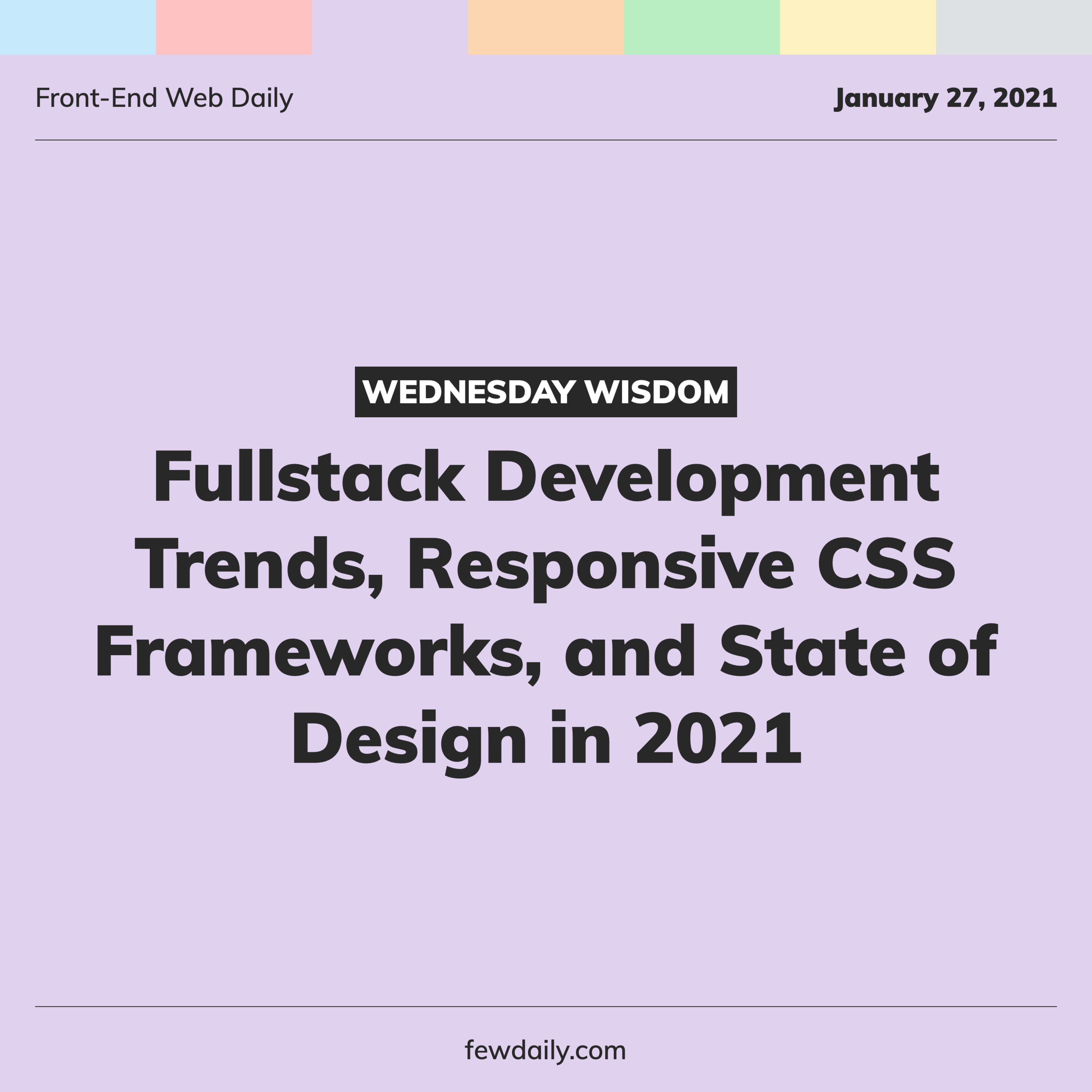 Front-End Web Daily