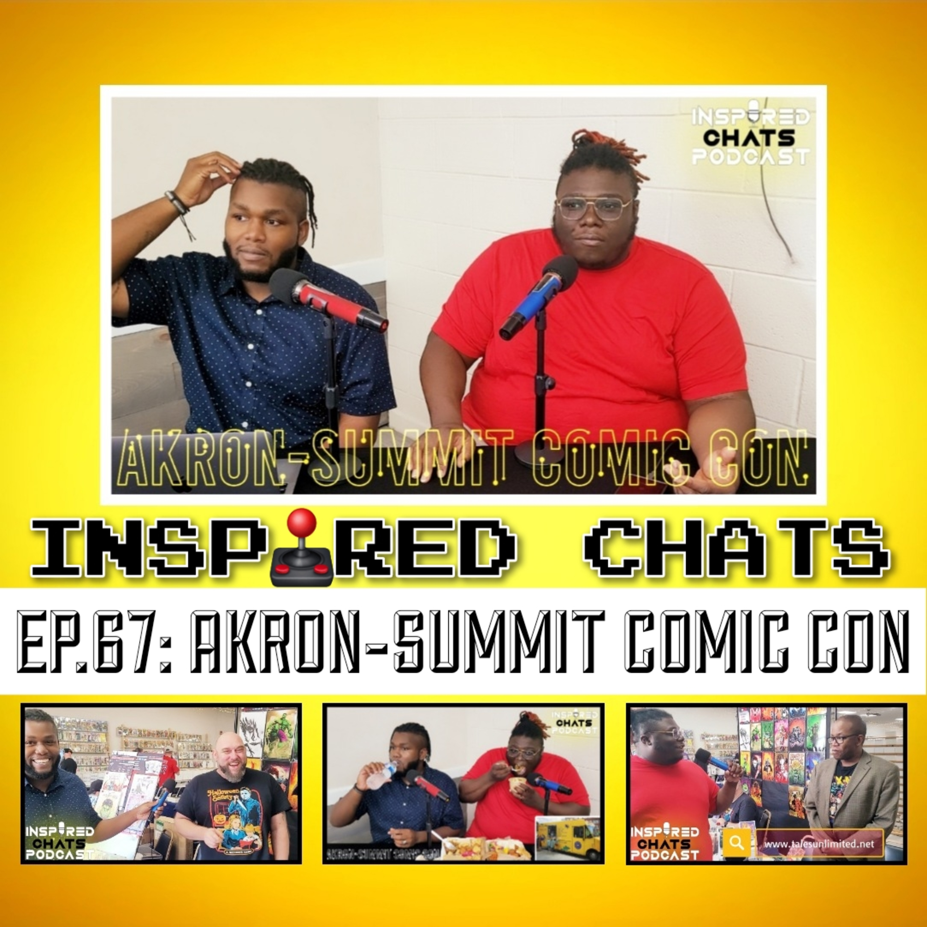 EP.67: AKRON-SUMMIT COMIC CON episode artwork