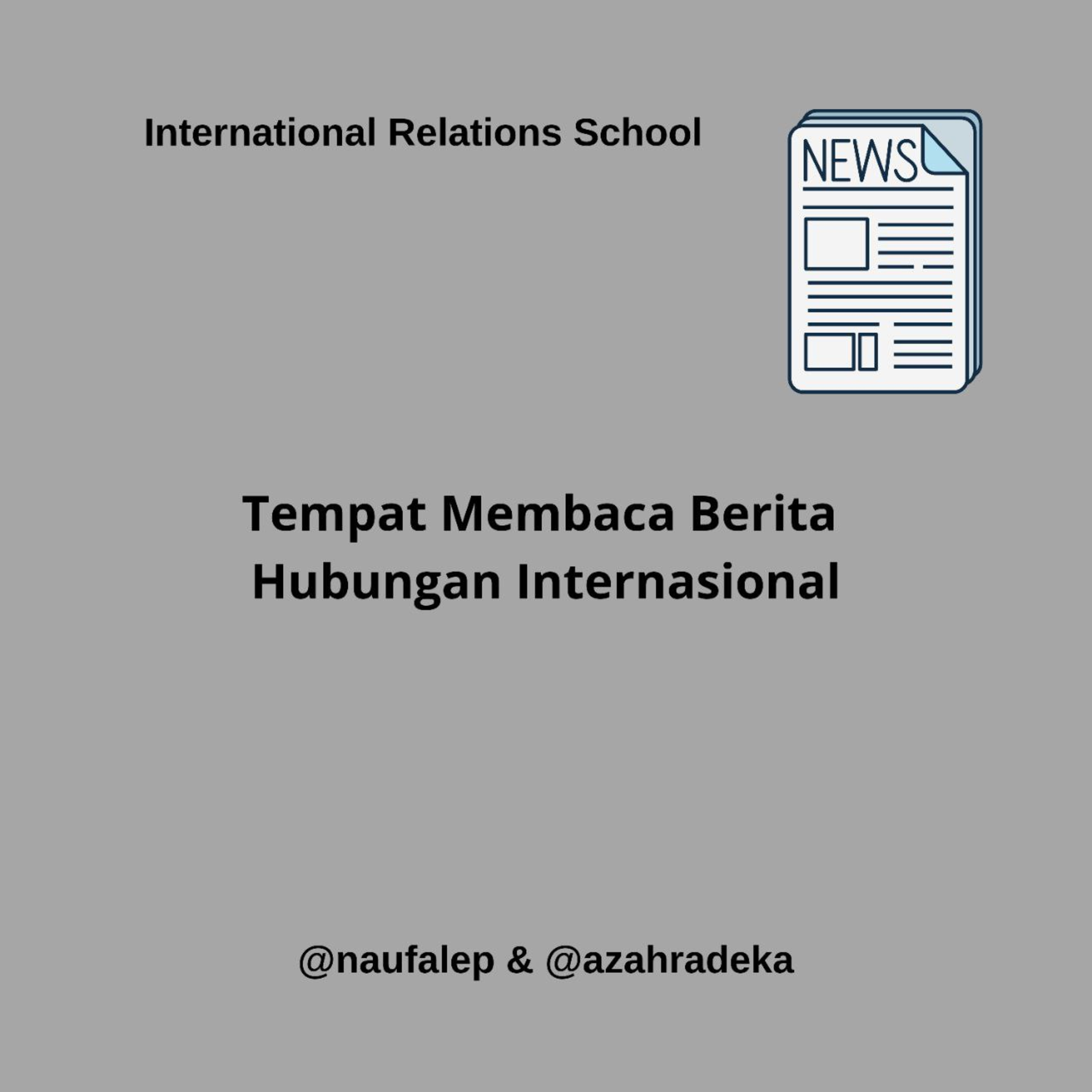 Tempat Membaca Berita Hubungan Internasional episode artwork