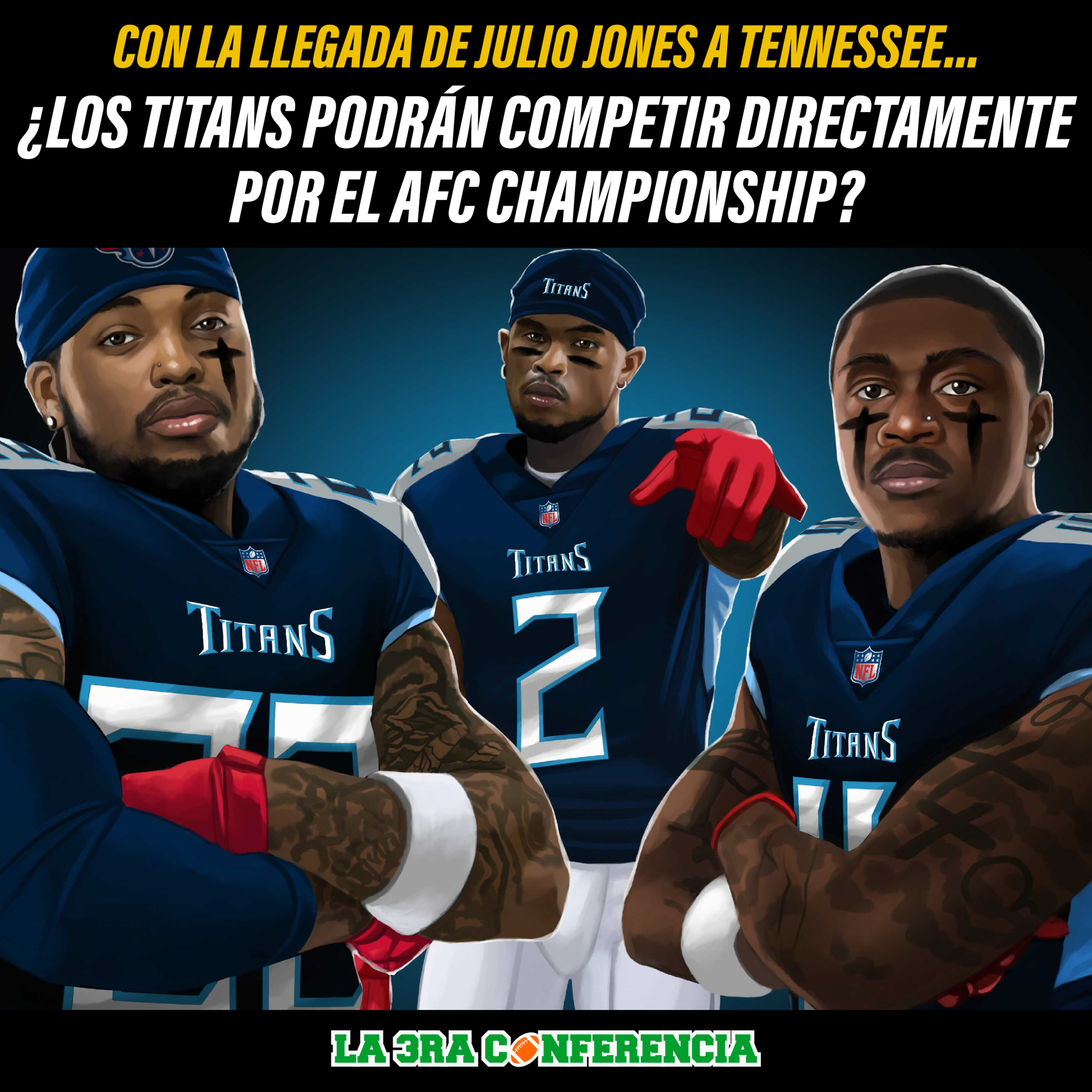Titans post Julio Jones. episode artwork