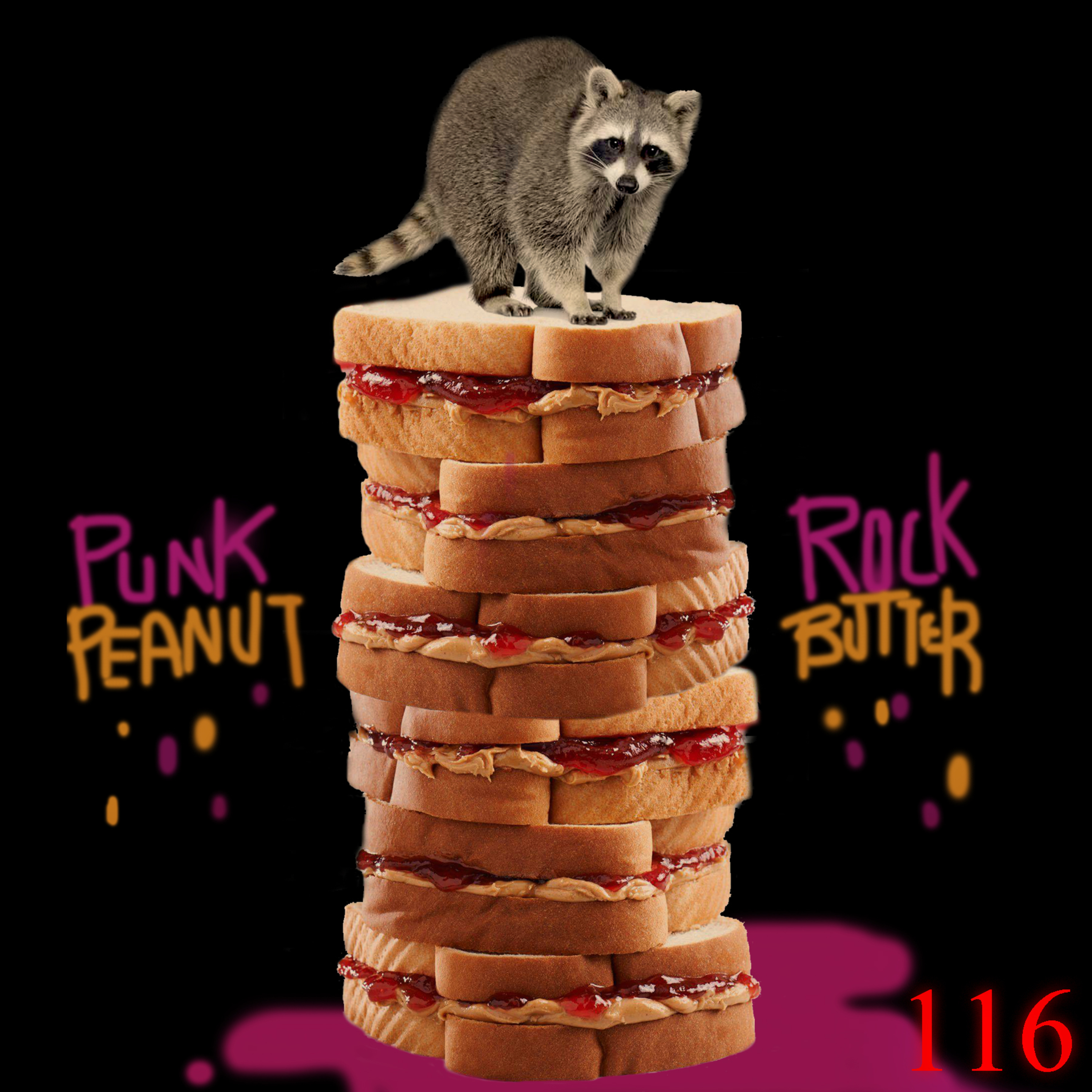 #116: PUNKROCK PEANUTBUTTER episode artwork