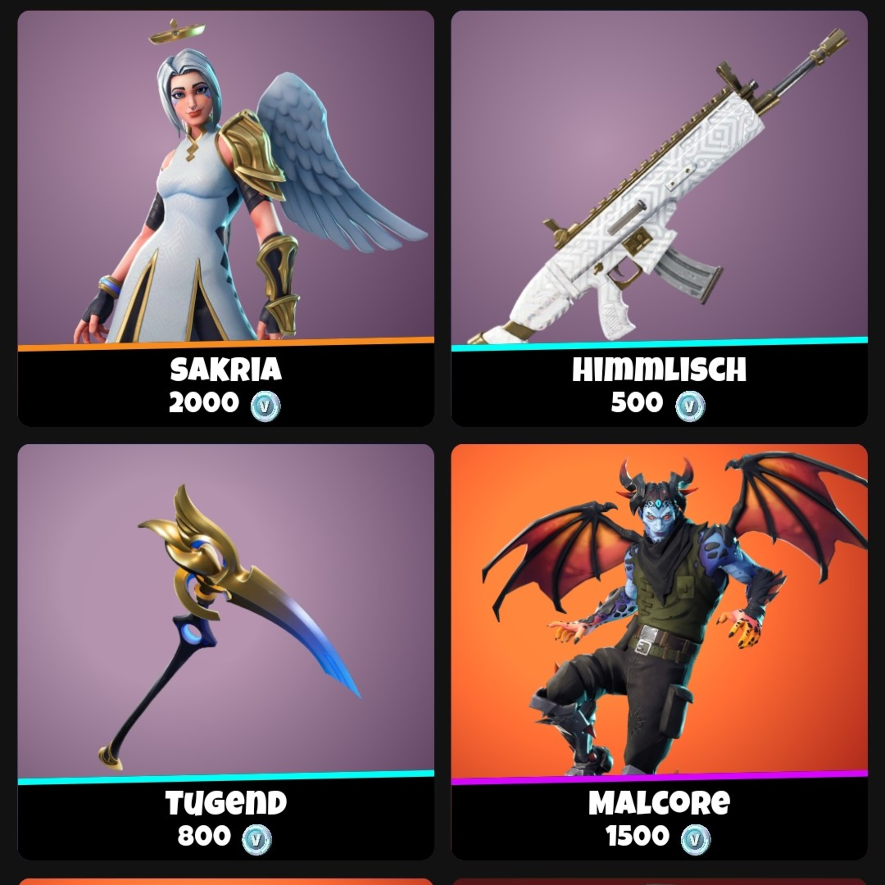 Fortnite Shop Heute