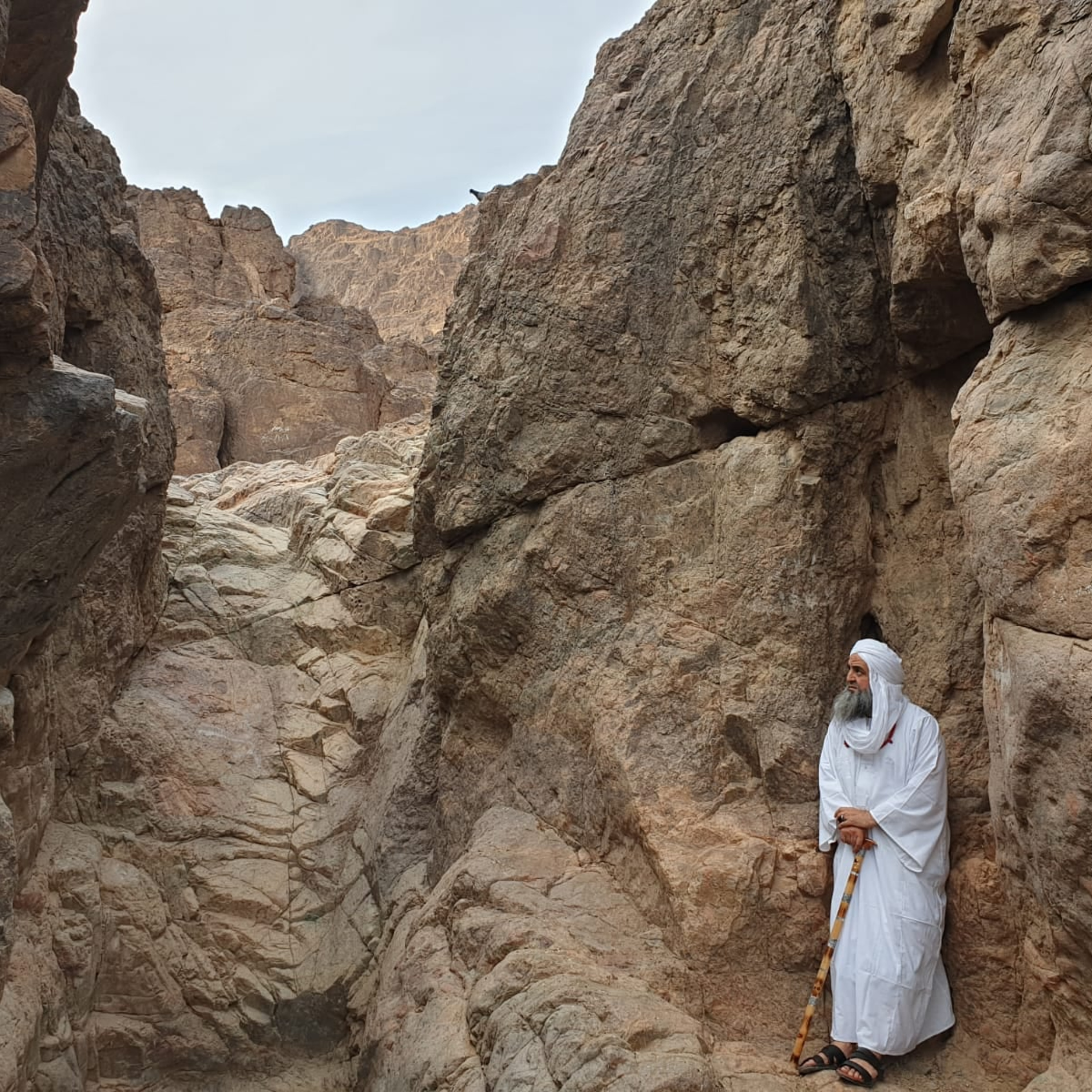 Take off Your Sandals, Moses, For You Are Standing on Holy Ground (Surah Taha 12)