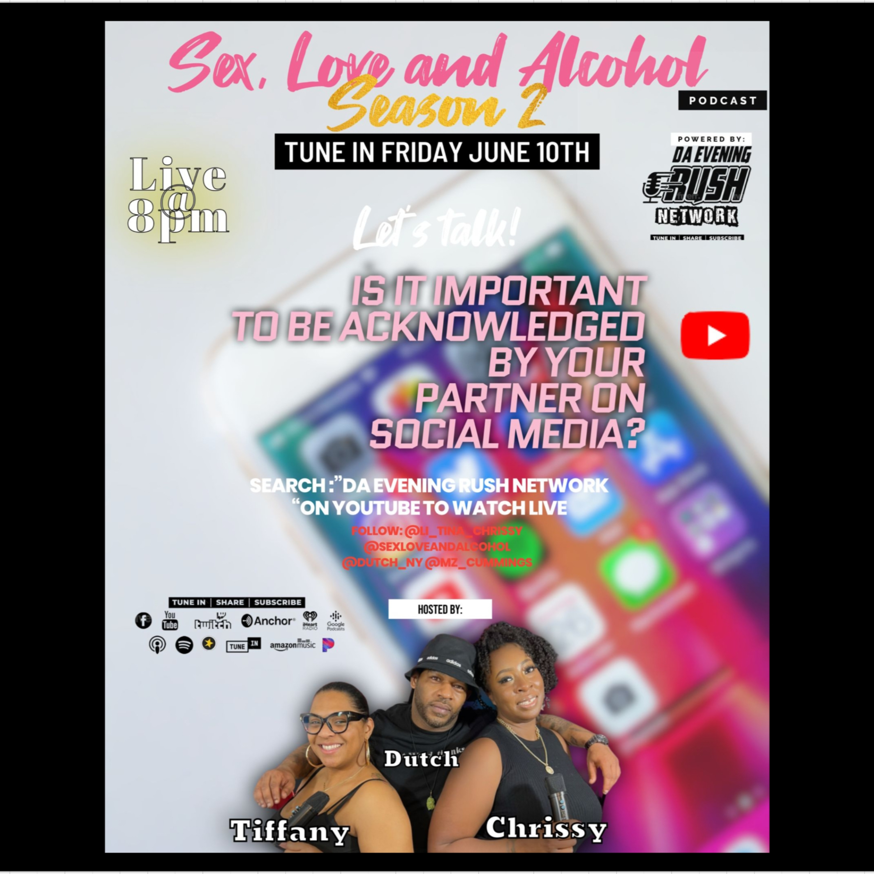 Sex, Love & Alcohol: Is It Important To Be Posted On Social Media By Ur Partner episode artwork