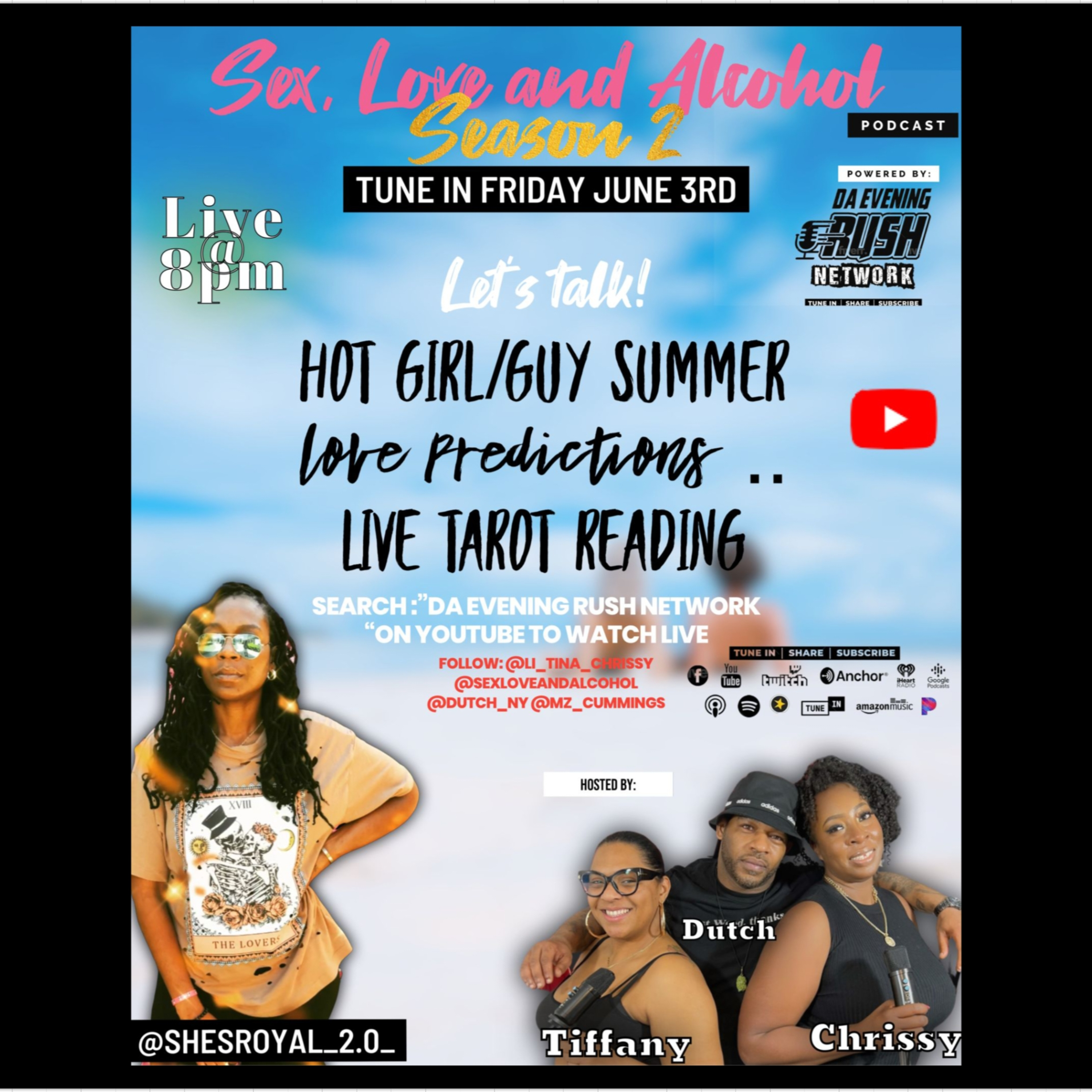 Sex, Love & Alcohol: Hot Girl / Guy Summer Love Prediction Live Tarot Reading episode artwork