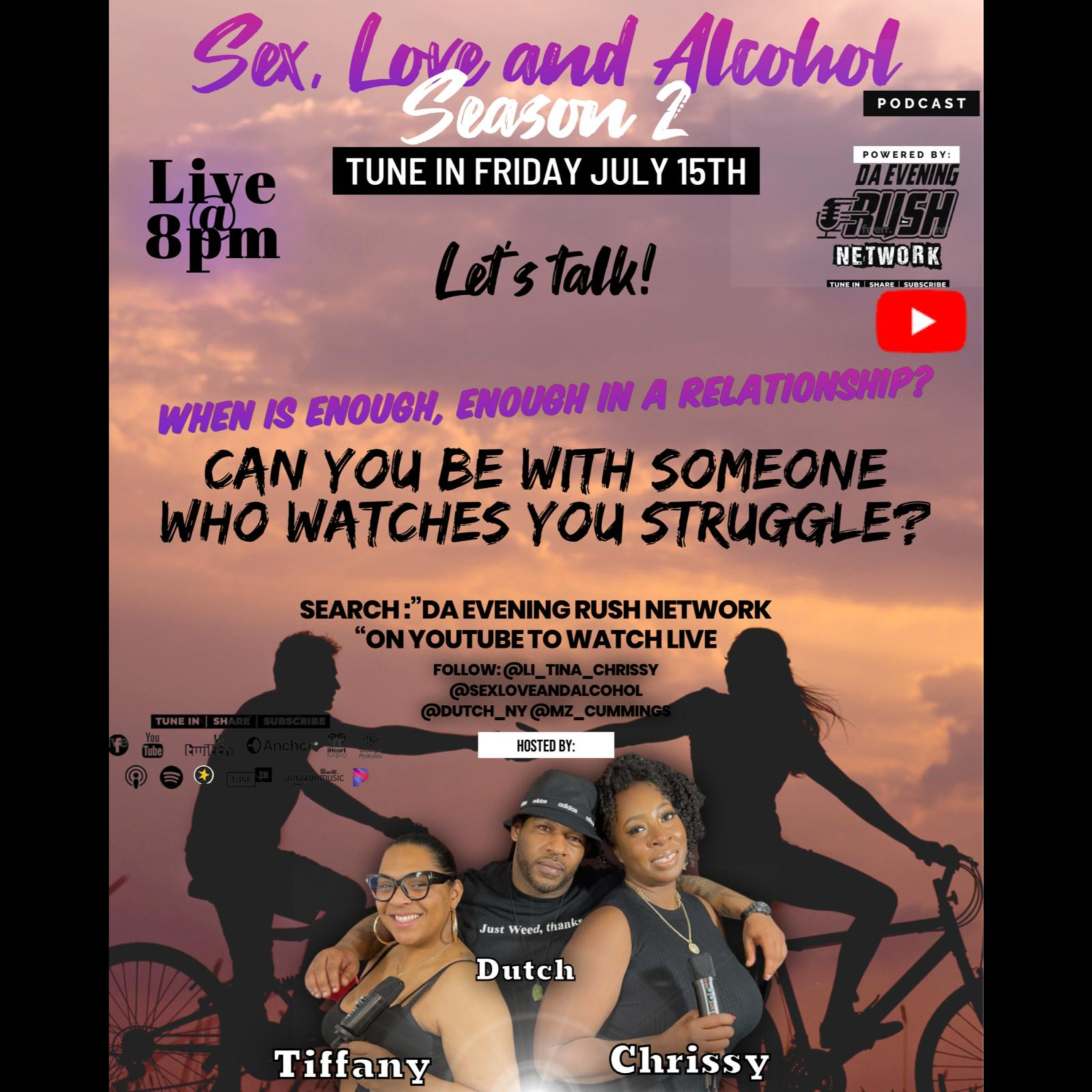 Sex, Love & Alcohol: Can You Be With Someone Who Watches You Struggle? episode artwork