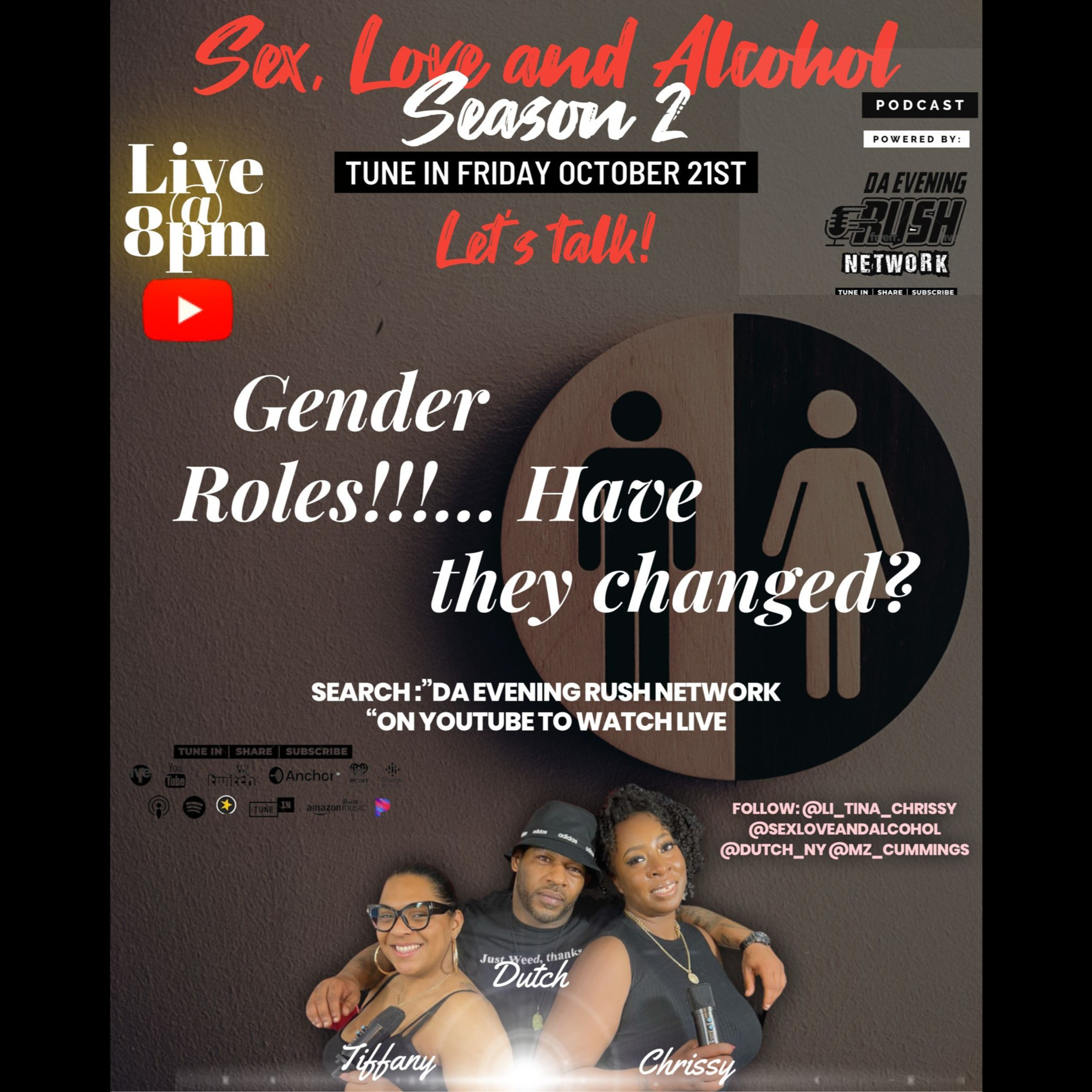 Sex, Love & Alcohol: Gender Roles Have They Change episode artwork