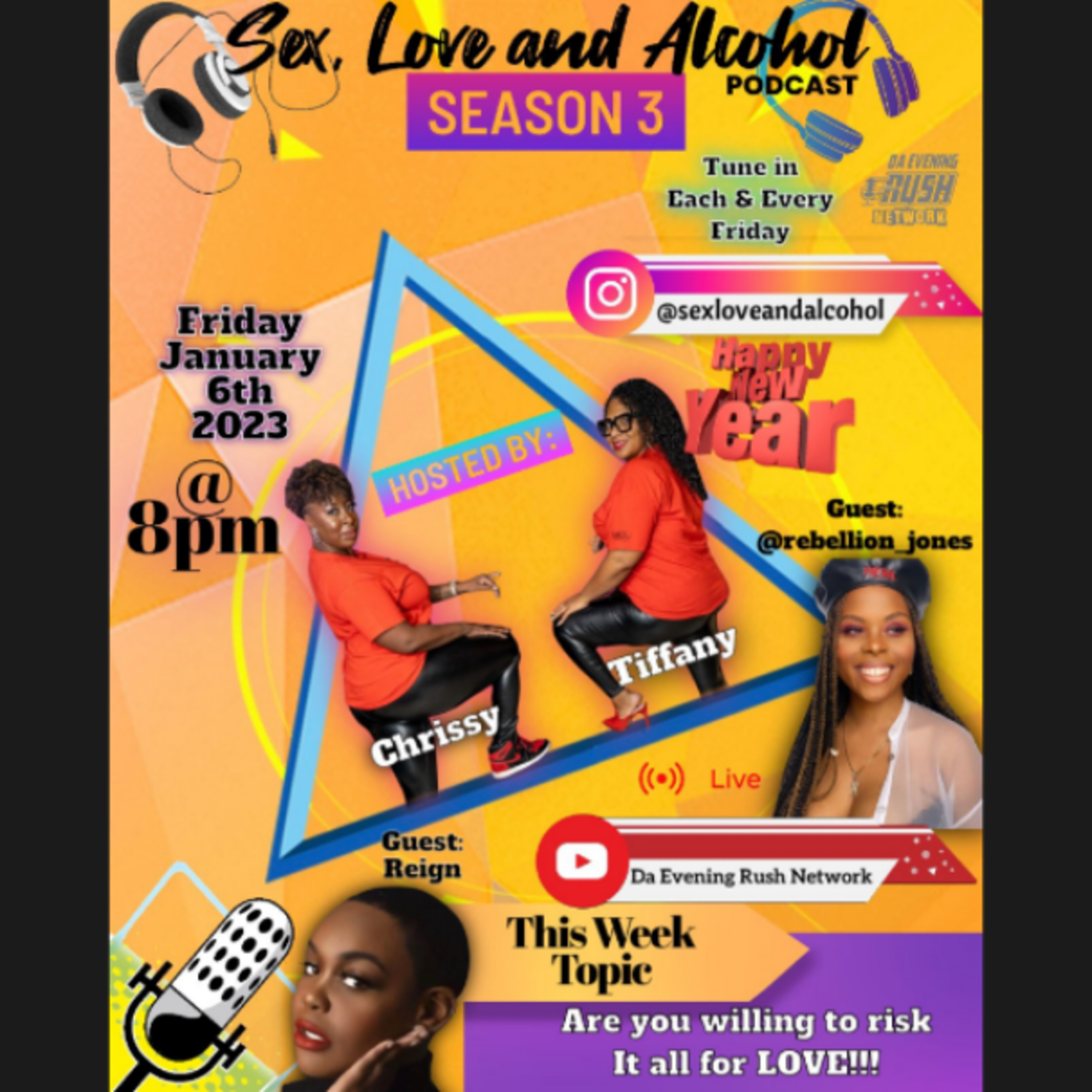 Sex, Love & Alcohol (S3): Are You Will To Risk It All For Love episode artwork