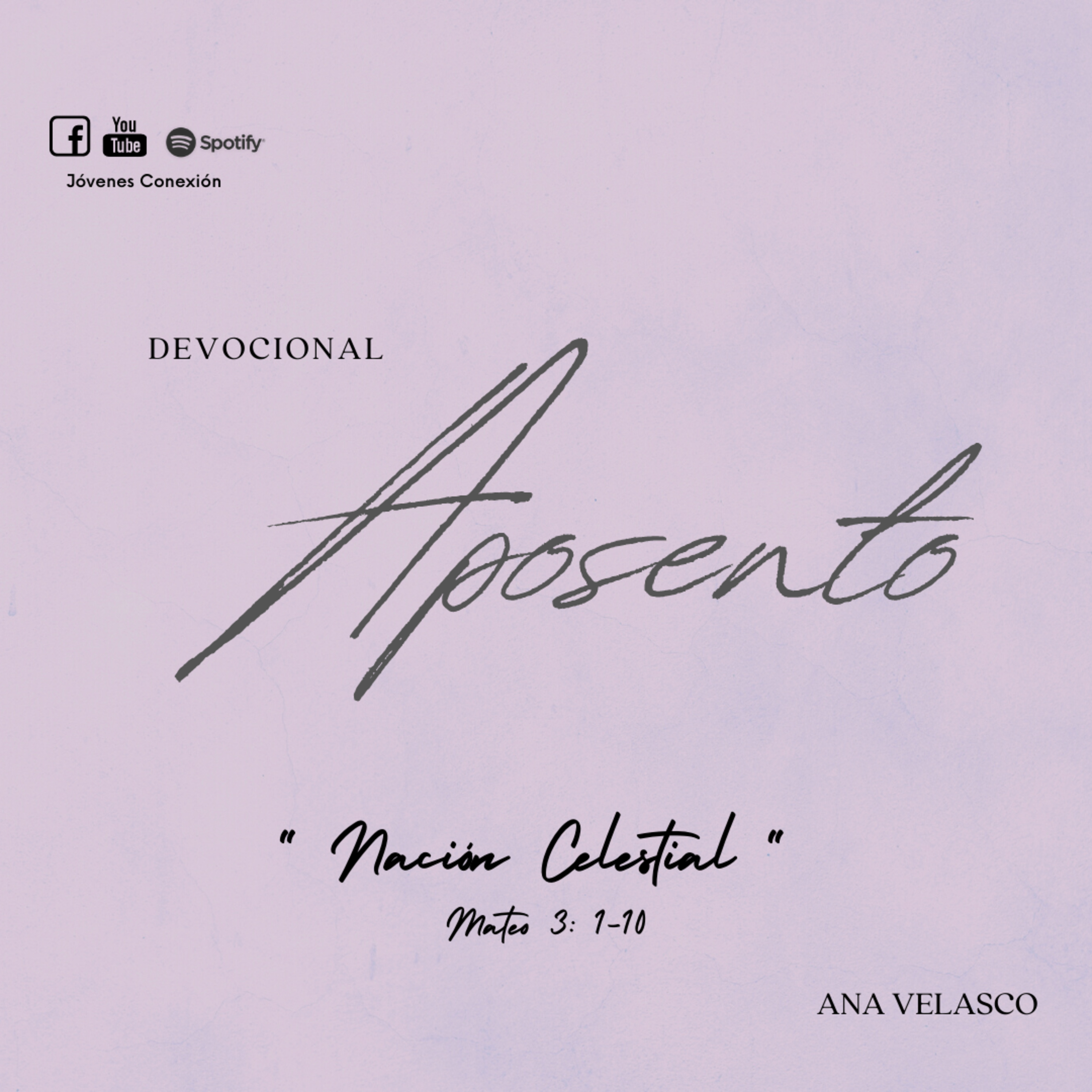 Devocional - APOSENTO