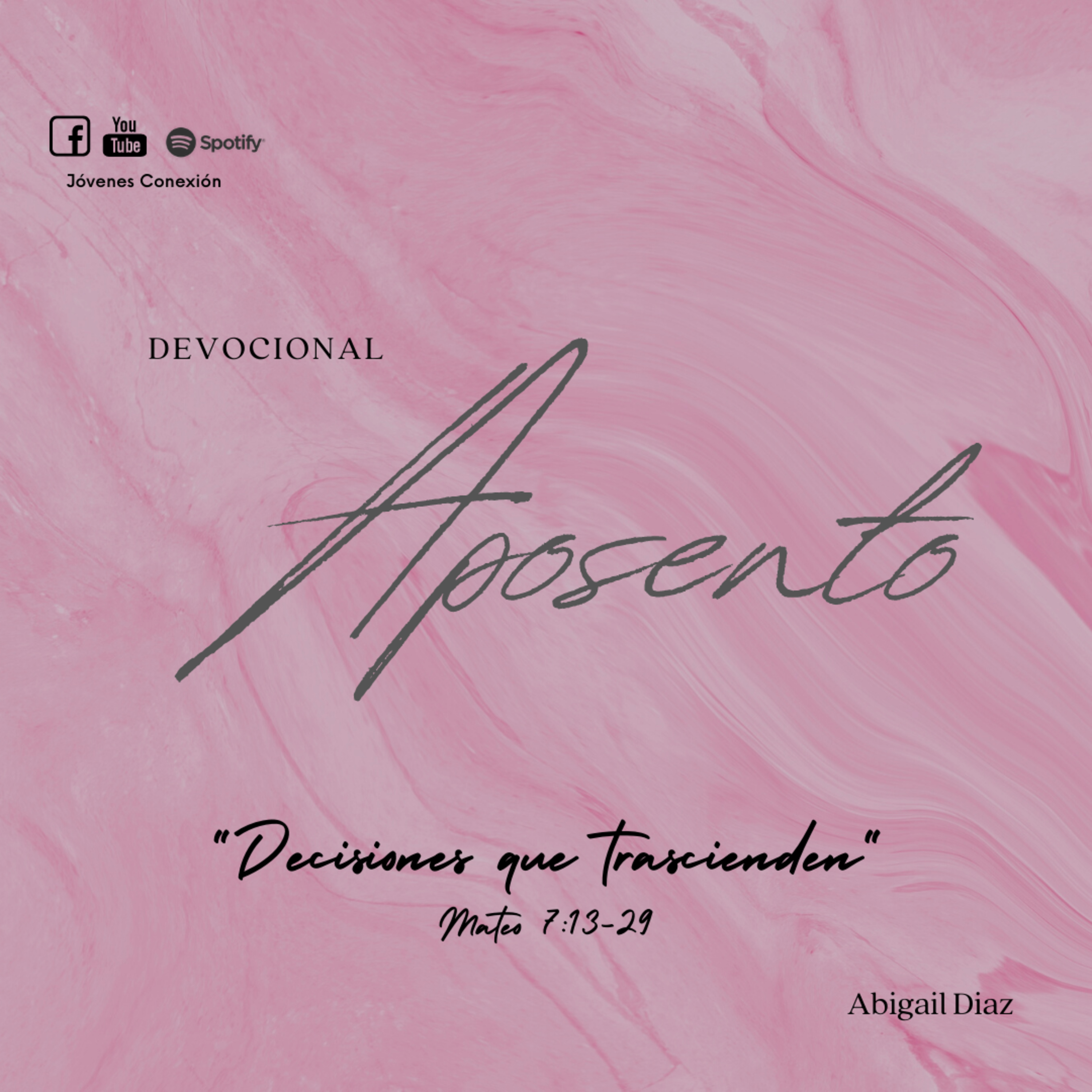 Devocional - APOSENTO