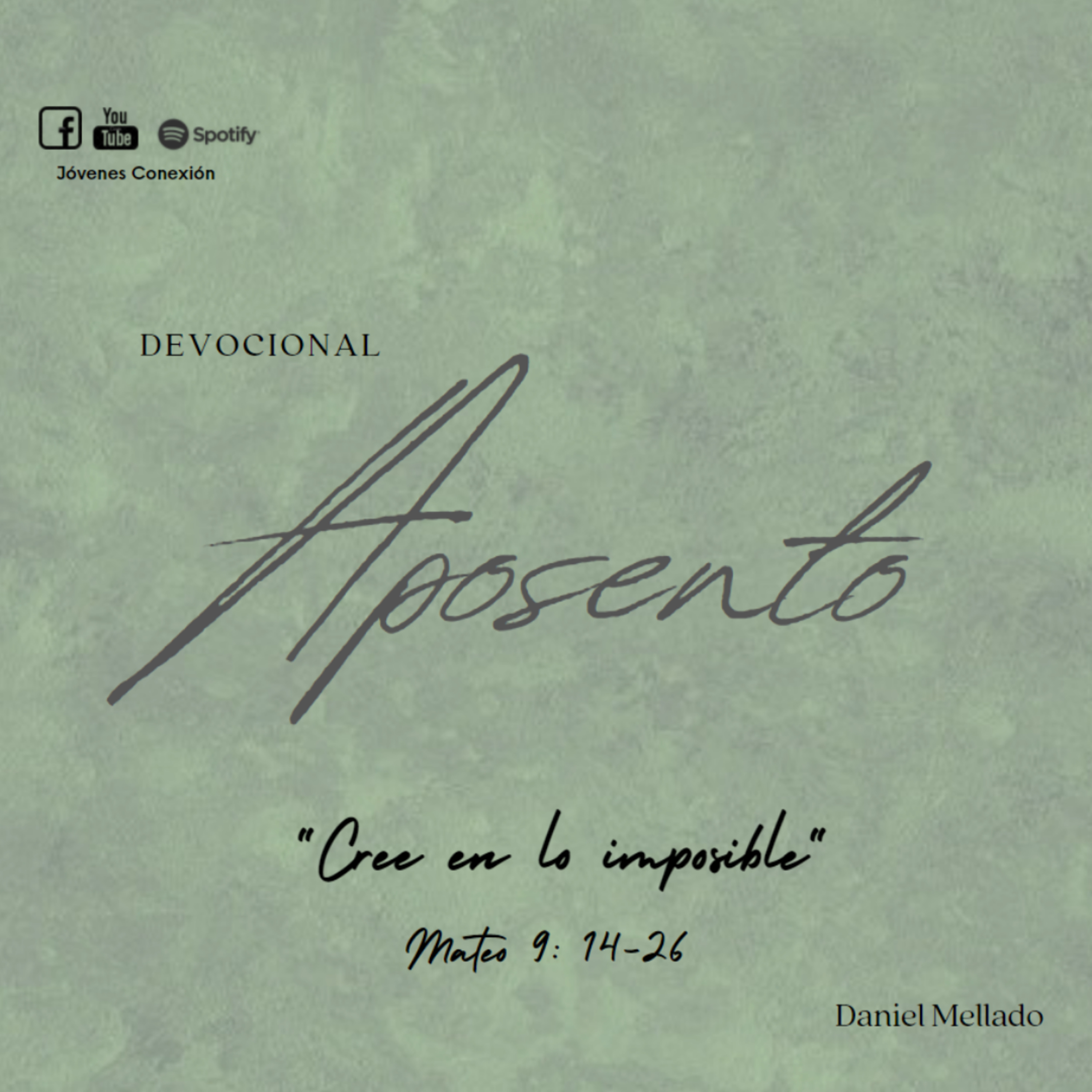 Devocional - APOSENTO
