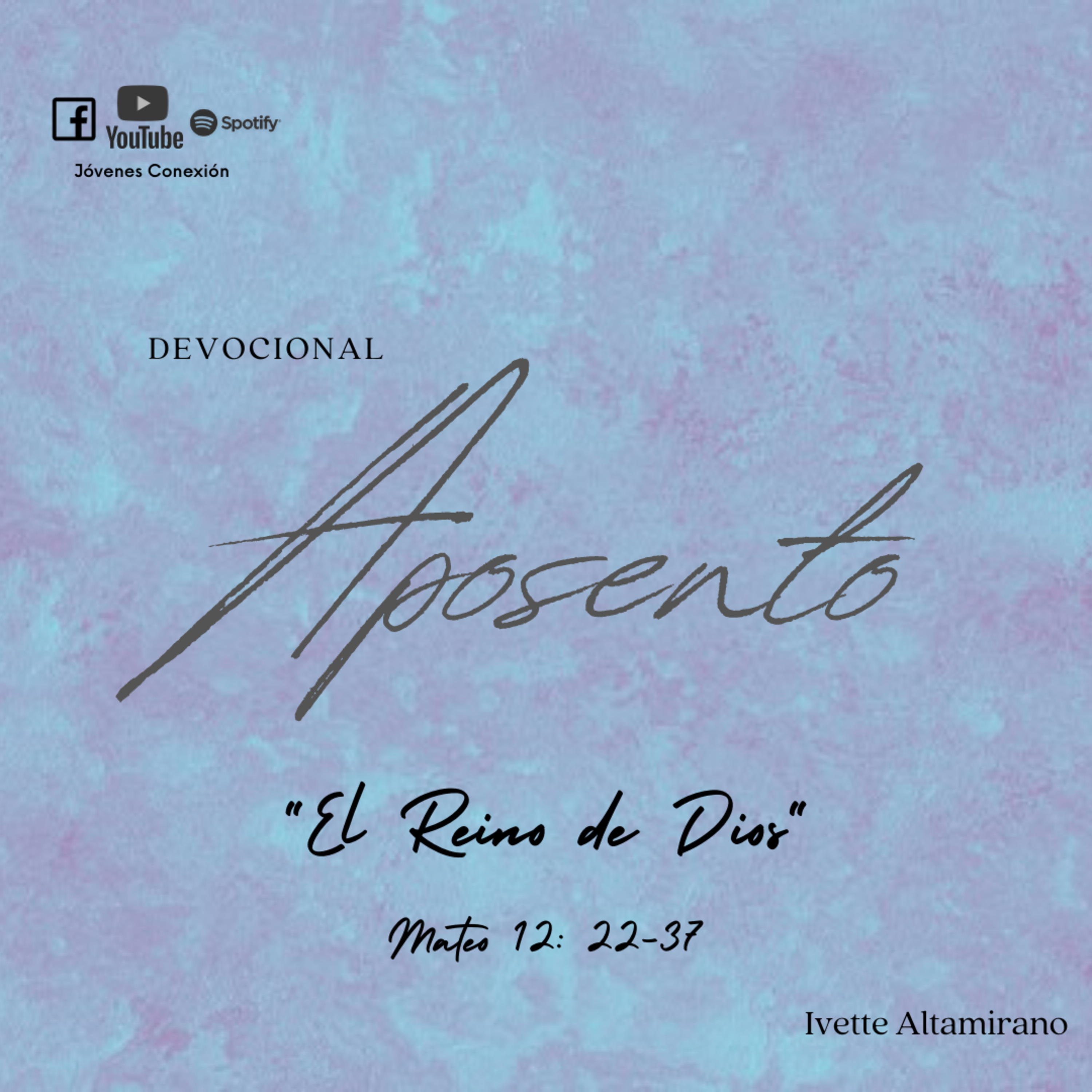 Devocional - APOSENTO