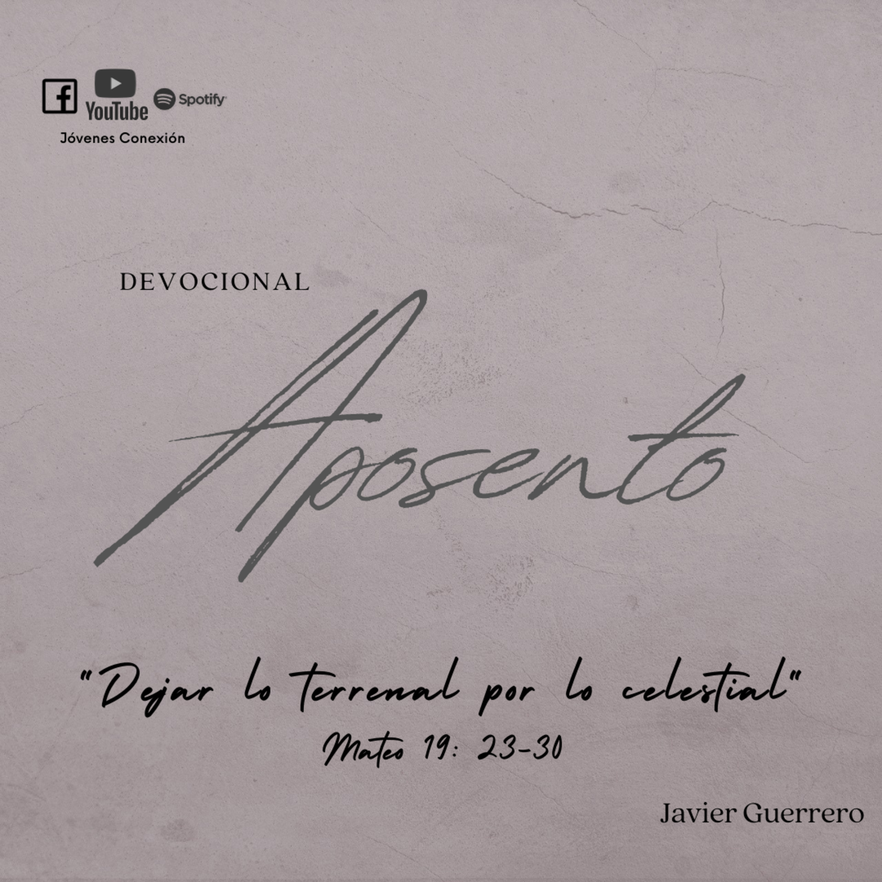 Devocional - APOSENTO